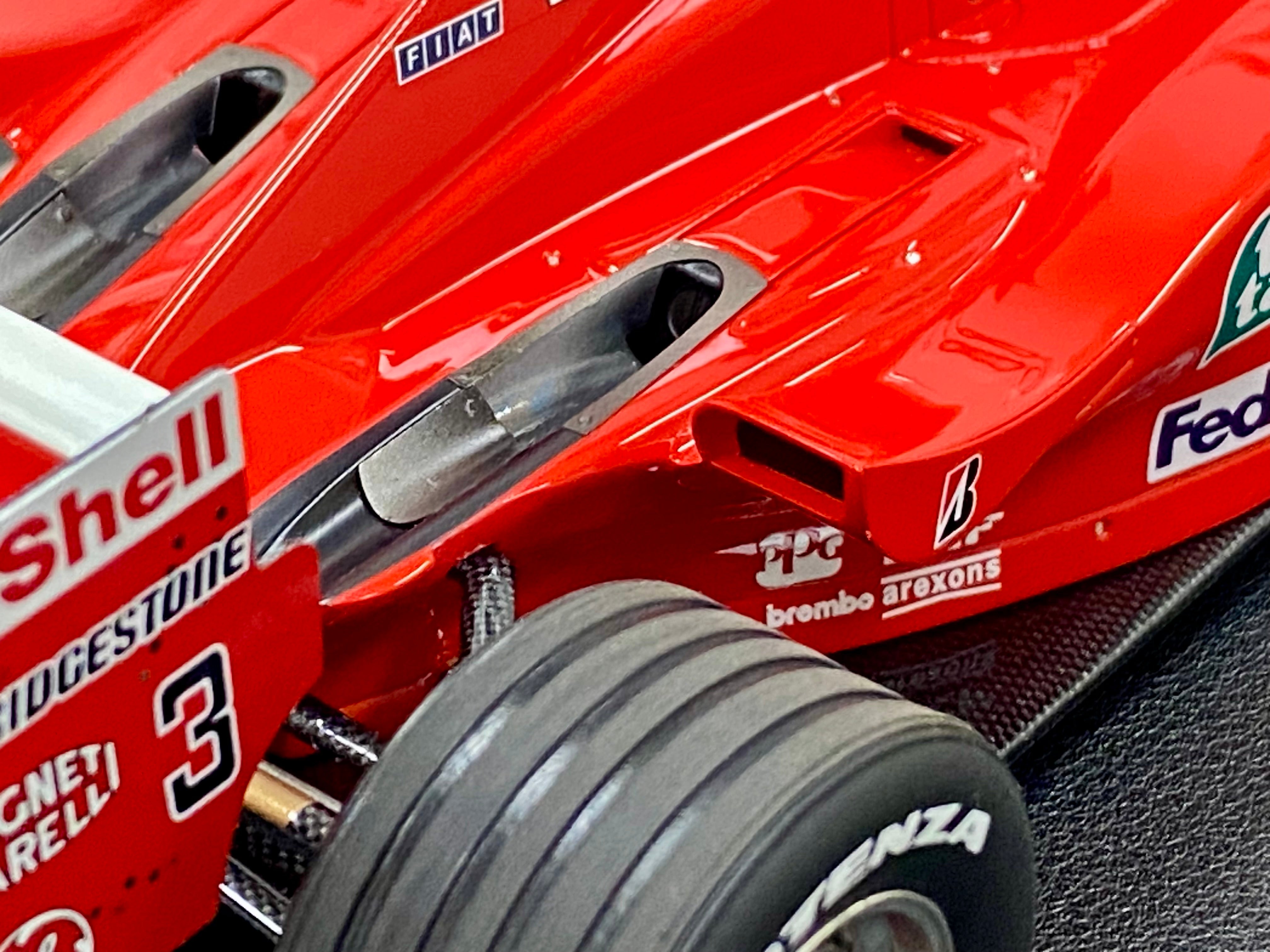 GP Replicas 1:18 scale 1999 Ferrari F399 M Schumacher, Monaco winner