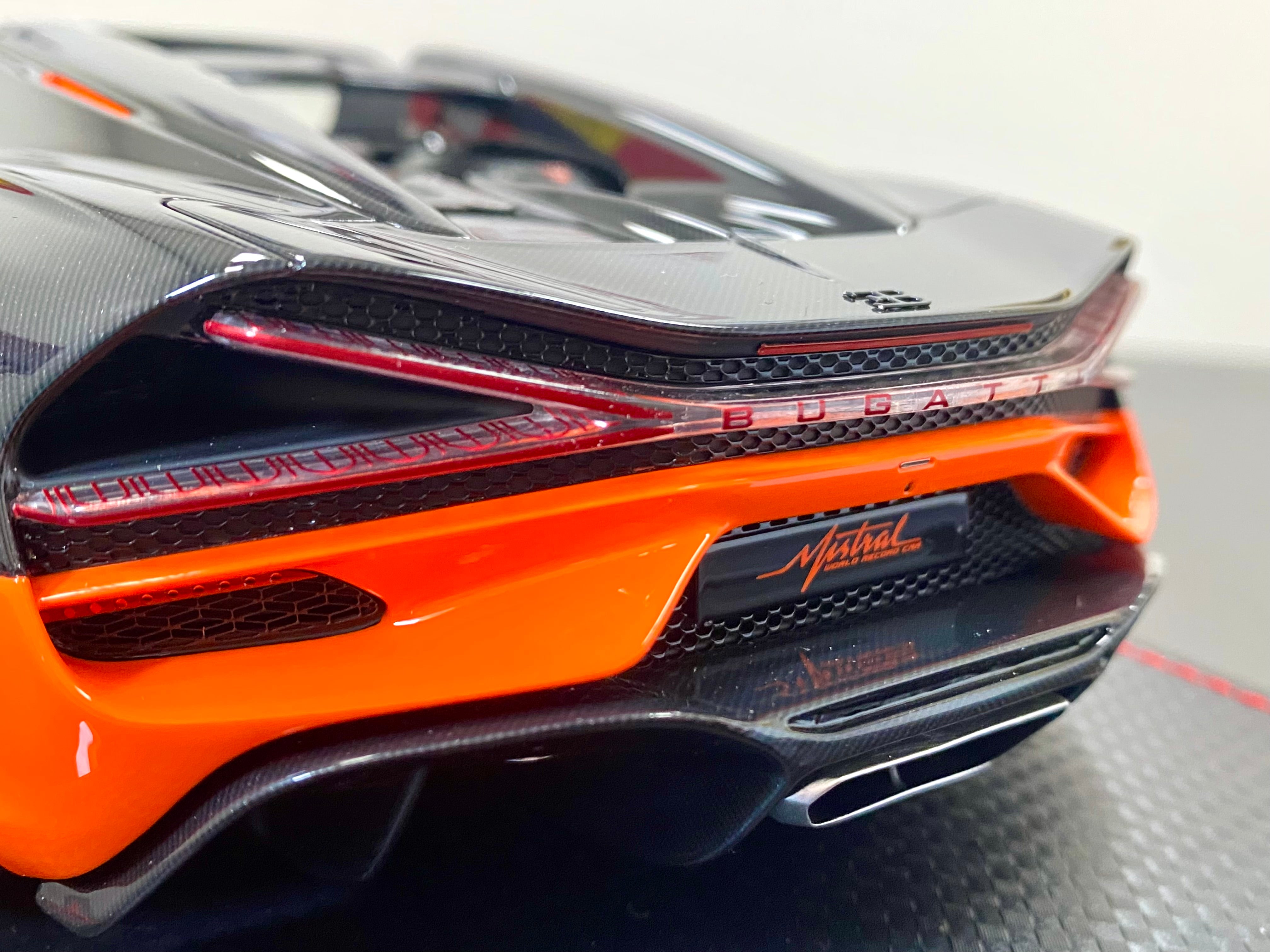 Bugatti Mistral World Record Car 2024 1:18 scale