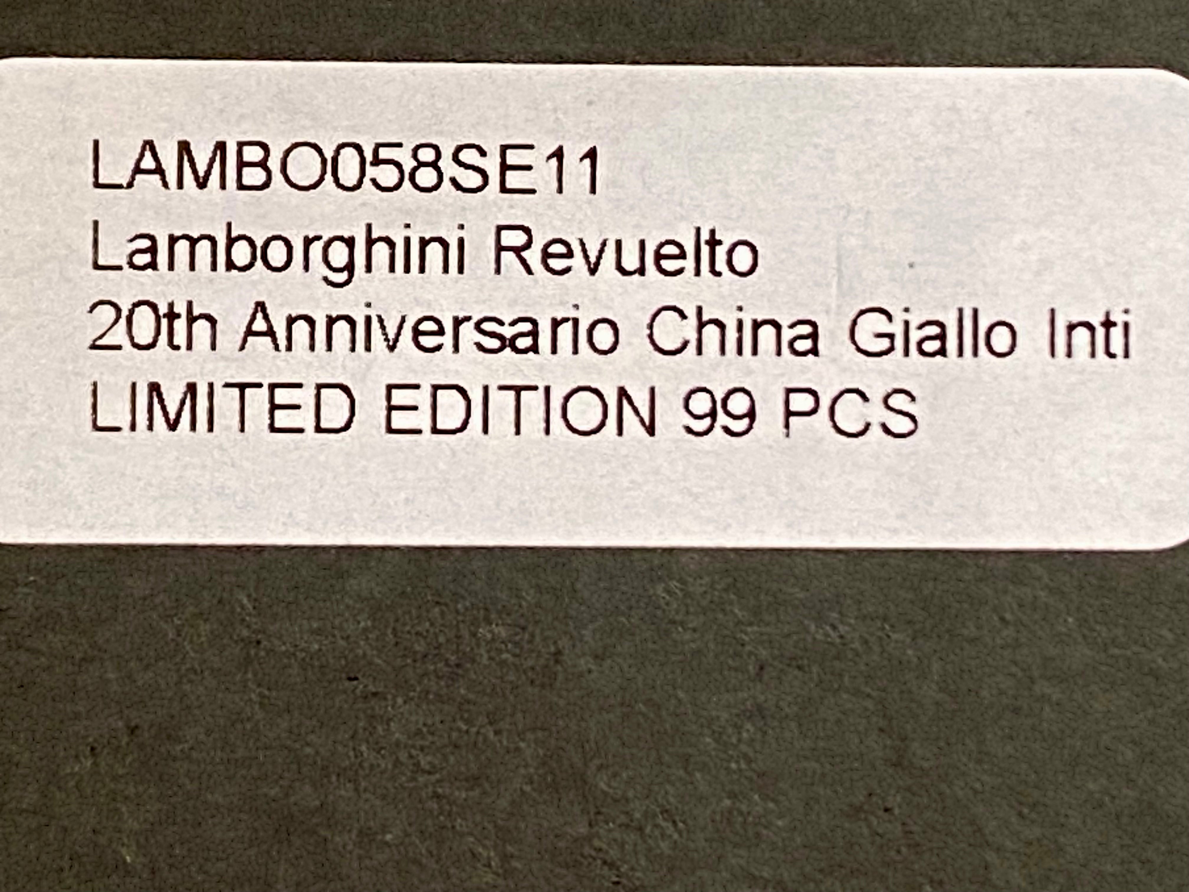 MR Collection Lamborghini Revuelto 1:18 scale Limited Edition