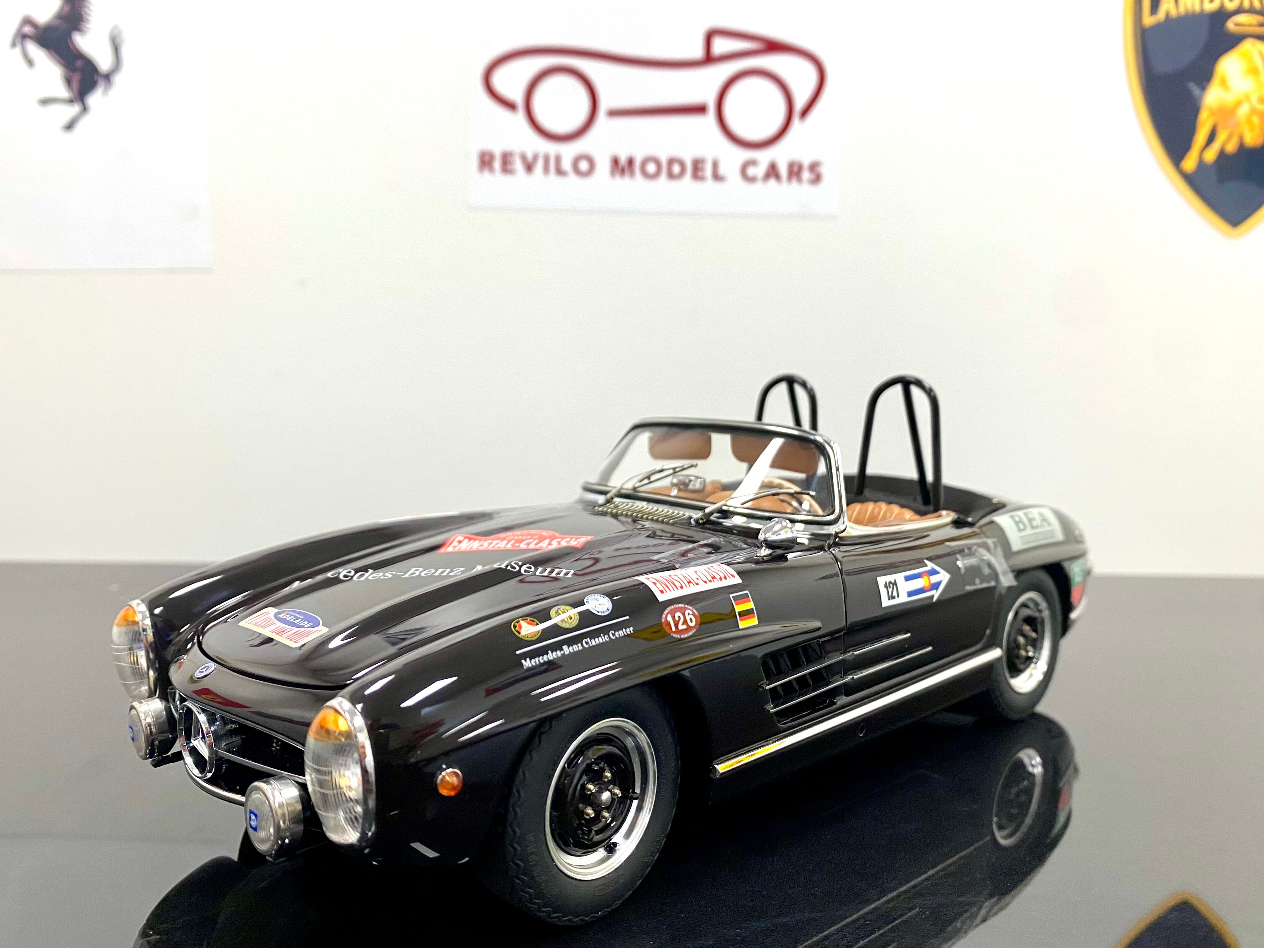 CMC 1:18 scale Mercedes 300SL M295 roadster open racing version