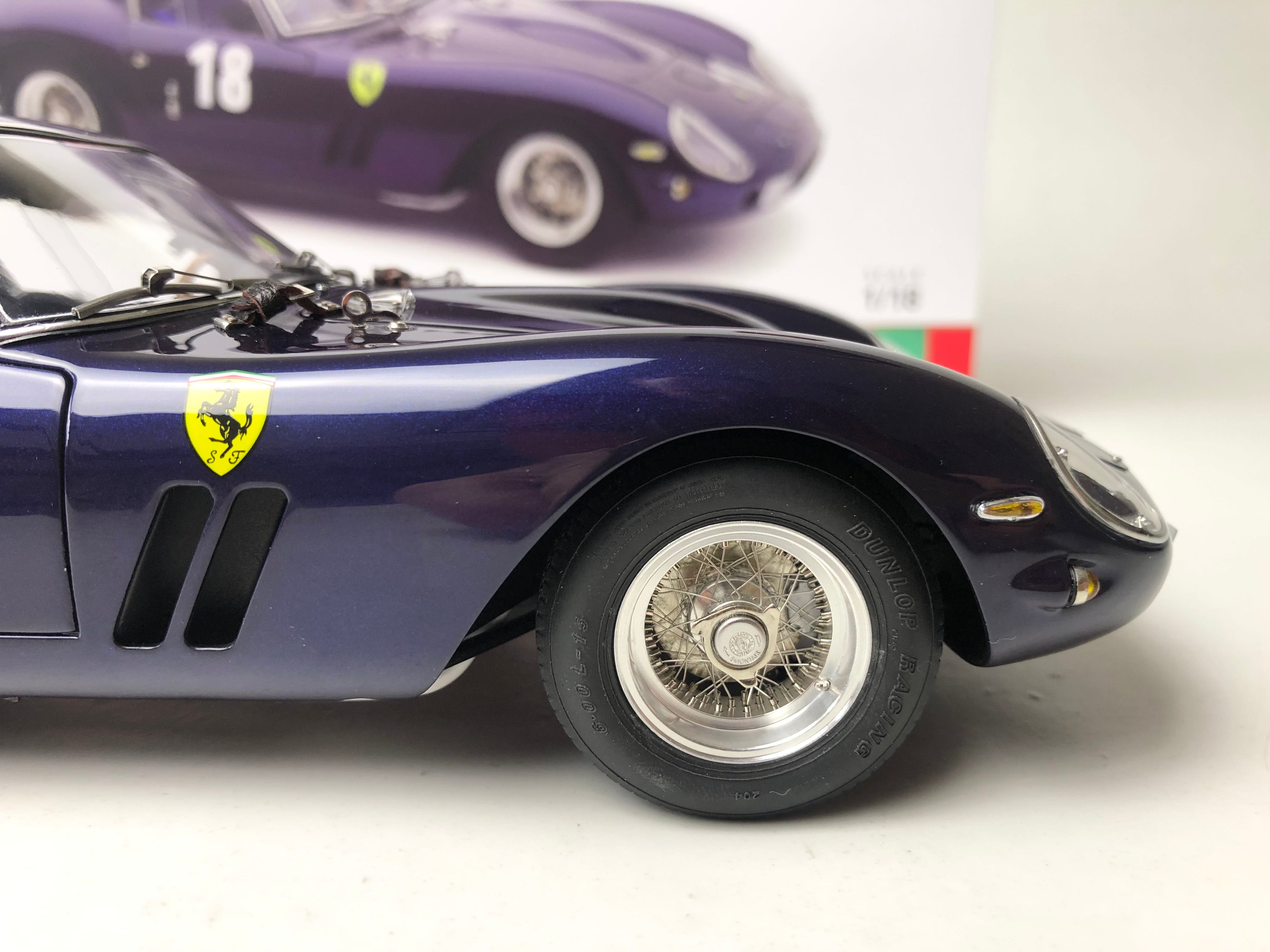 CMC 1:18 scale 1962 Ferrari 250 GTO M255 #18