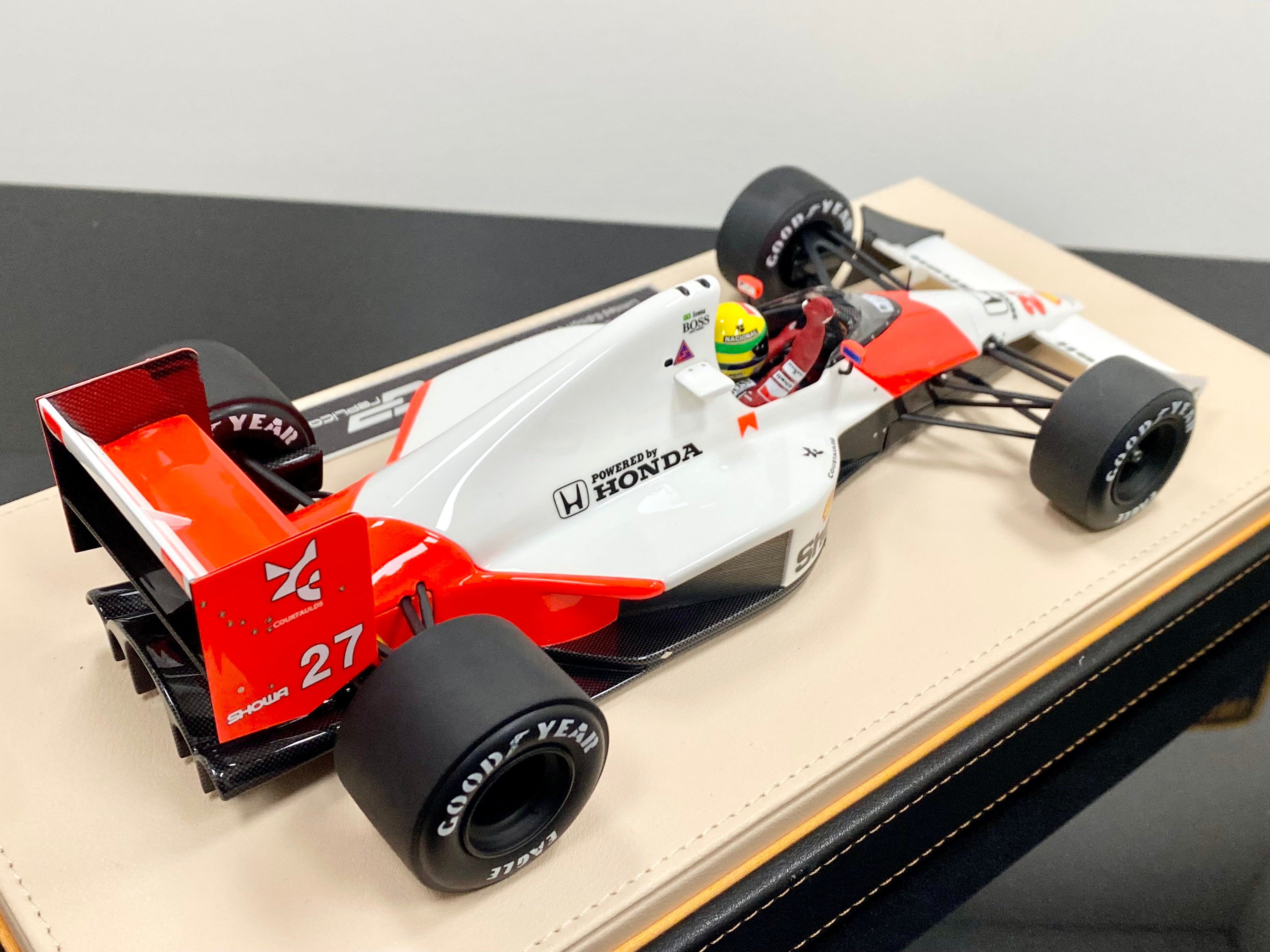 McLaren MP4/5B #27 Monaco 1990 1:18 Scale Ayrton Senna World Champion