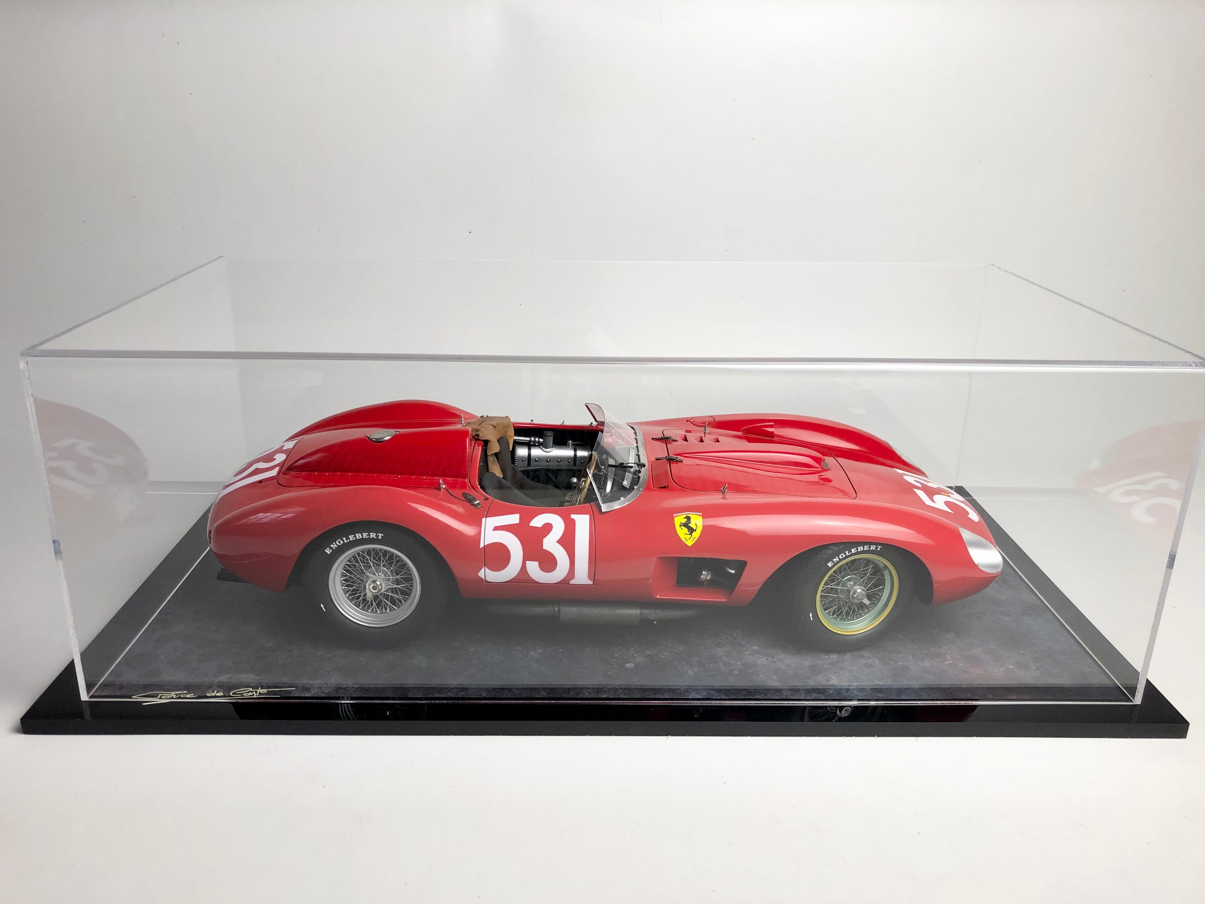 Patrice de Conto 1:8 scale Ferrari 335S 1957 Mille Miglia