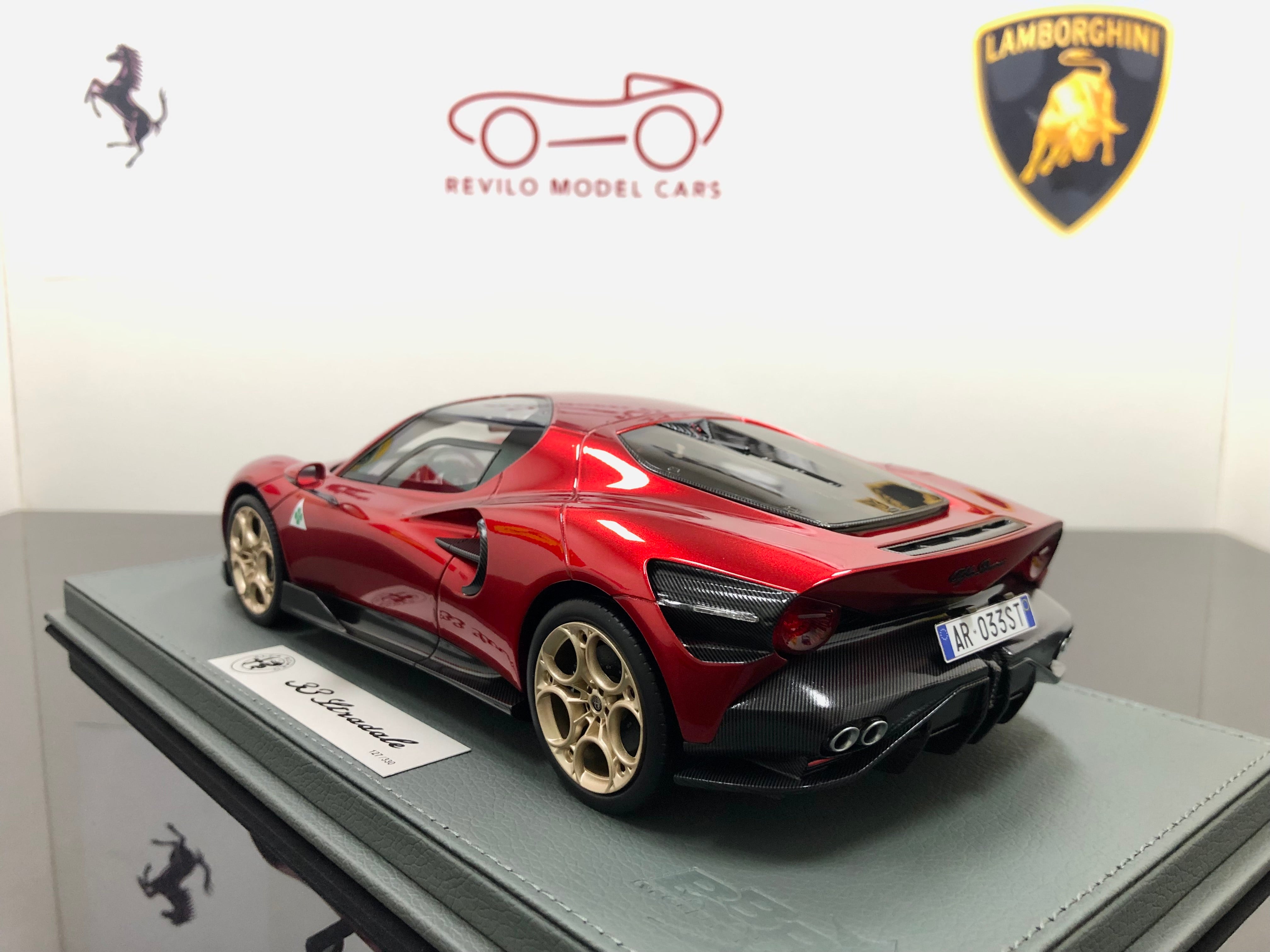 BBR 1:18 scale Alfa Romeo 33 Stradale 2025