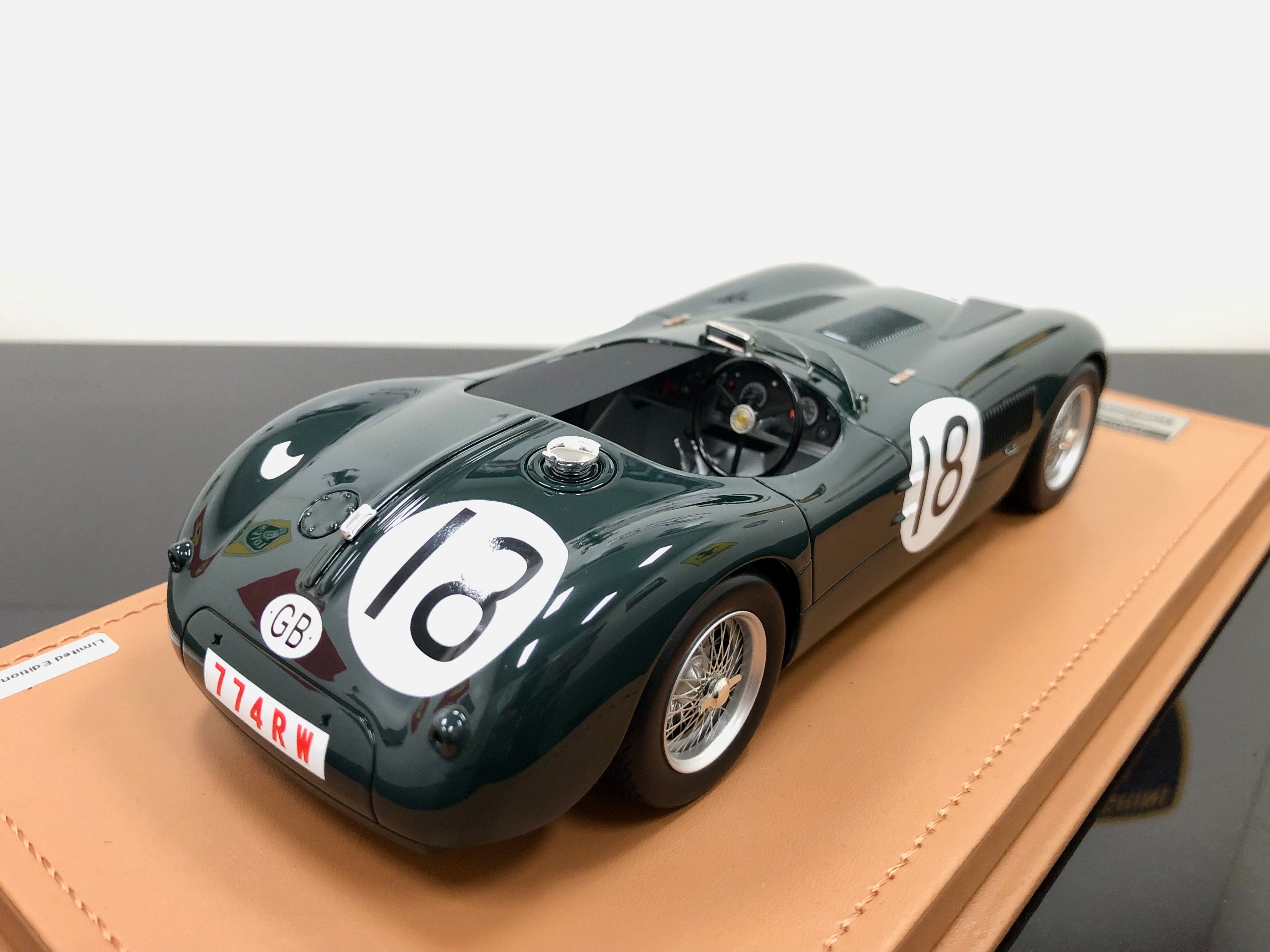 1:18 scale Jaguar C Type #18 1953 Le Mans Winner