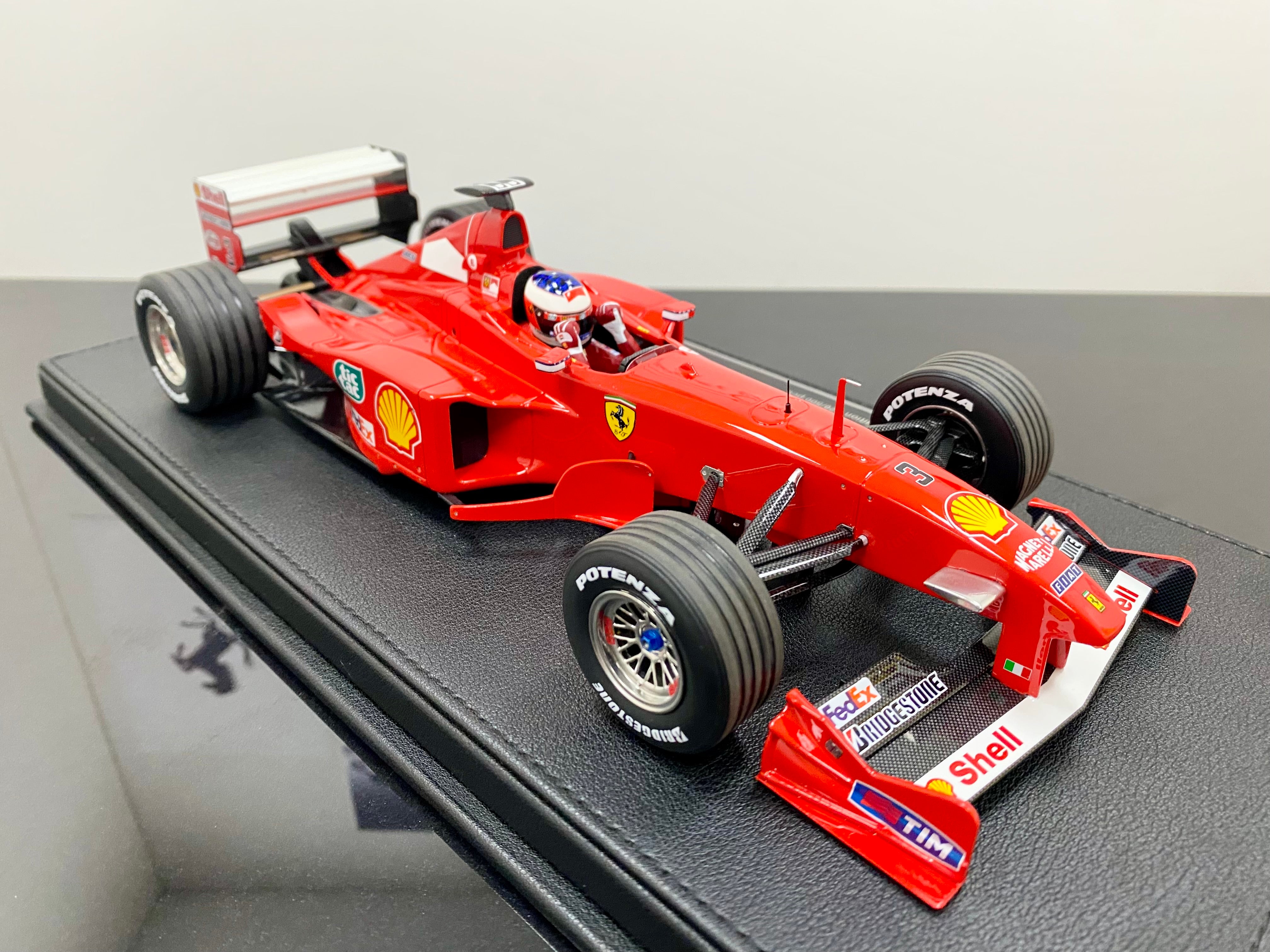 GP Replicas 1:18 scale 1999 Ferrari F399 M Schumacher, Monaco winner