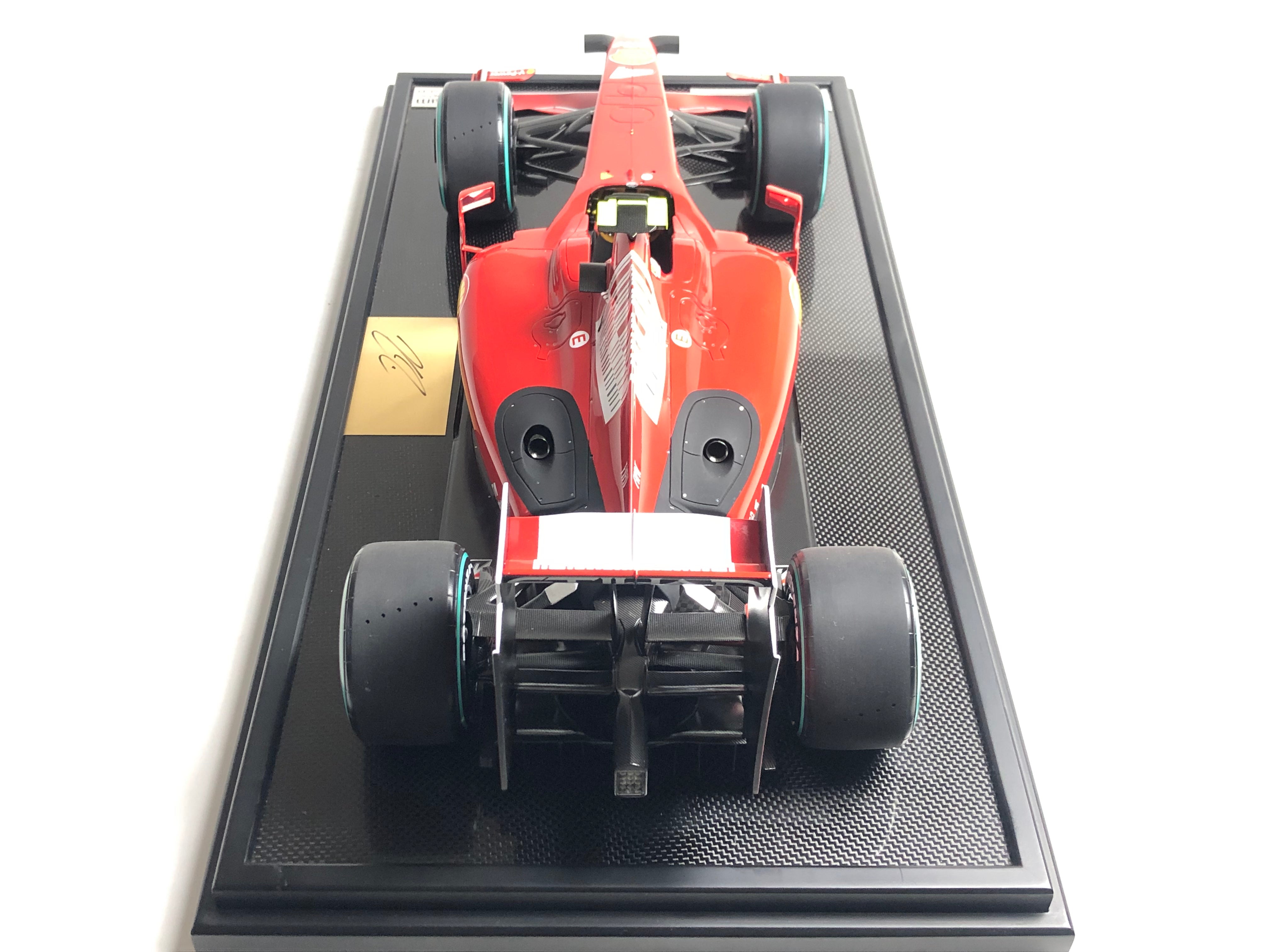 Amalgam 1:8 scale Ferrari F60 Kimi Raikkonen Winner Spa 2009