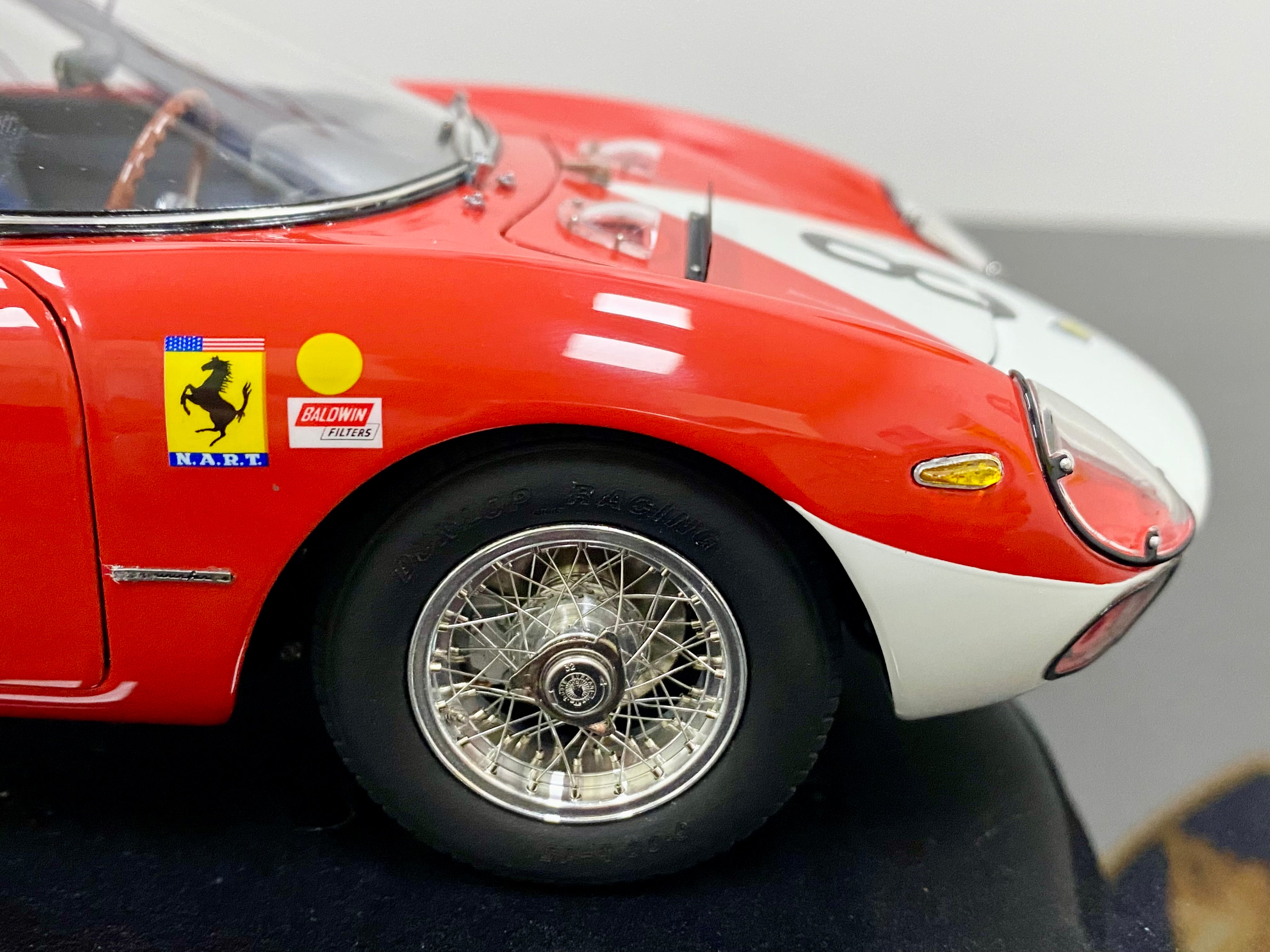 IN STOCK! CMC 1:18 scale Ferrari 250 LM M262 2nd Reims 12 hr 1964 #8