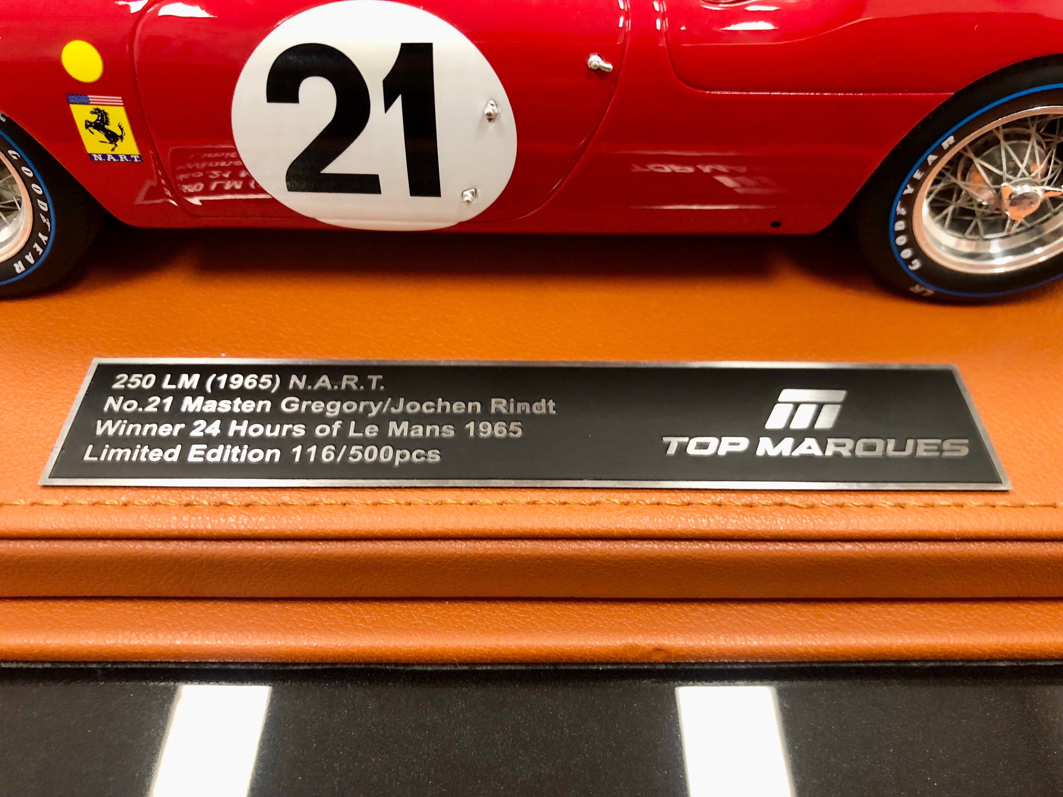 Ferrari 250 LM 1965 Le Mans winner 1:18 scale