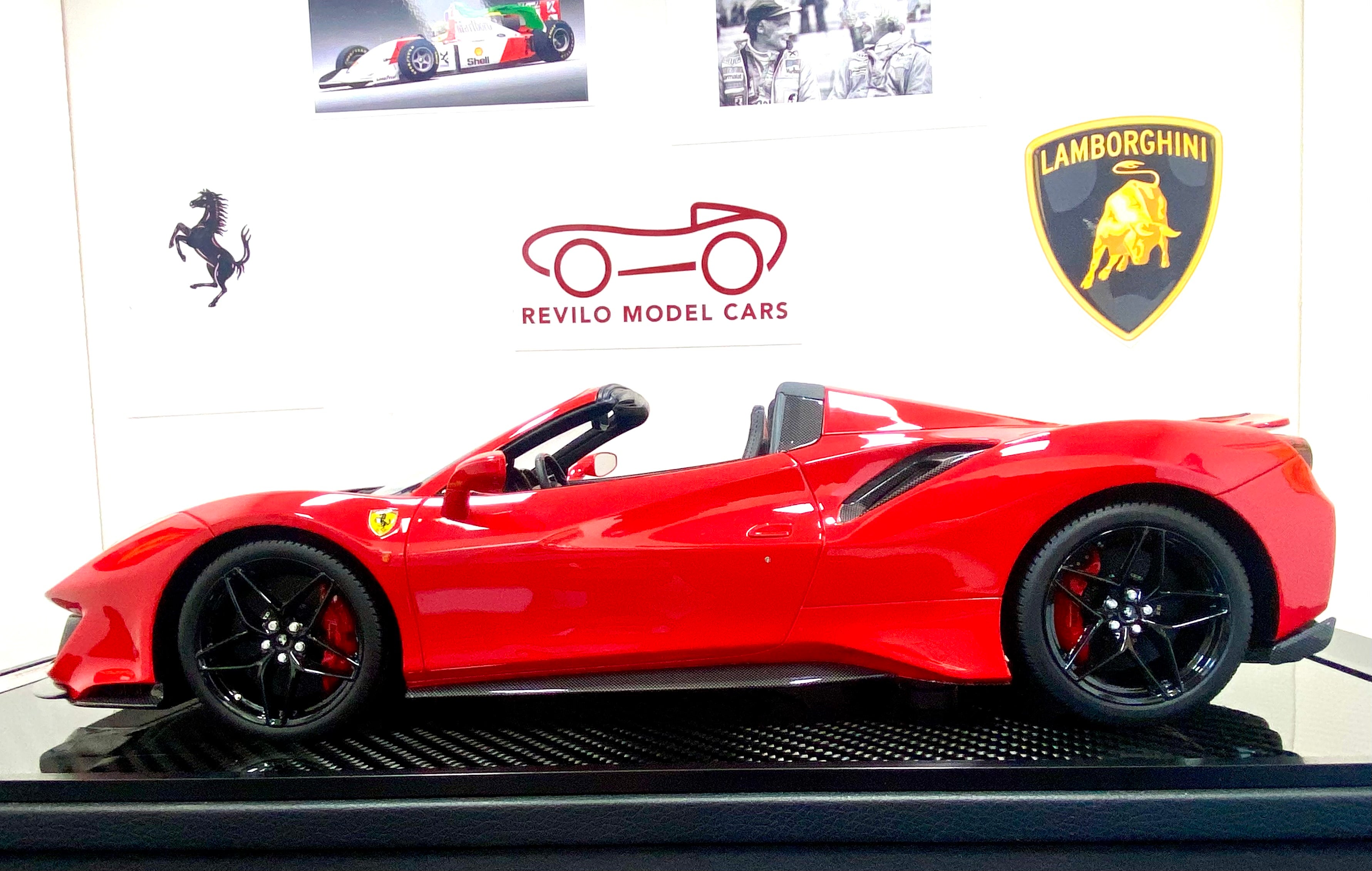 BBR Ferrari 488 Pista Spider 1:12 scale
