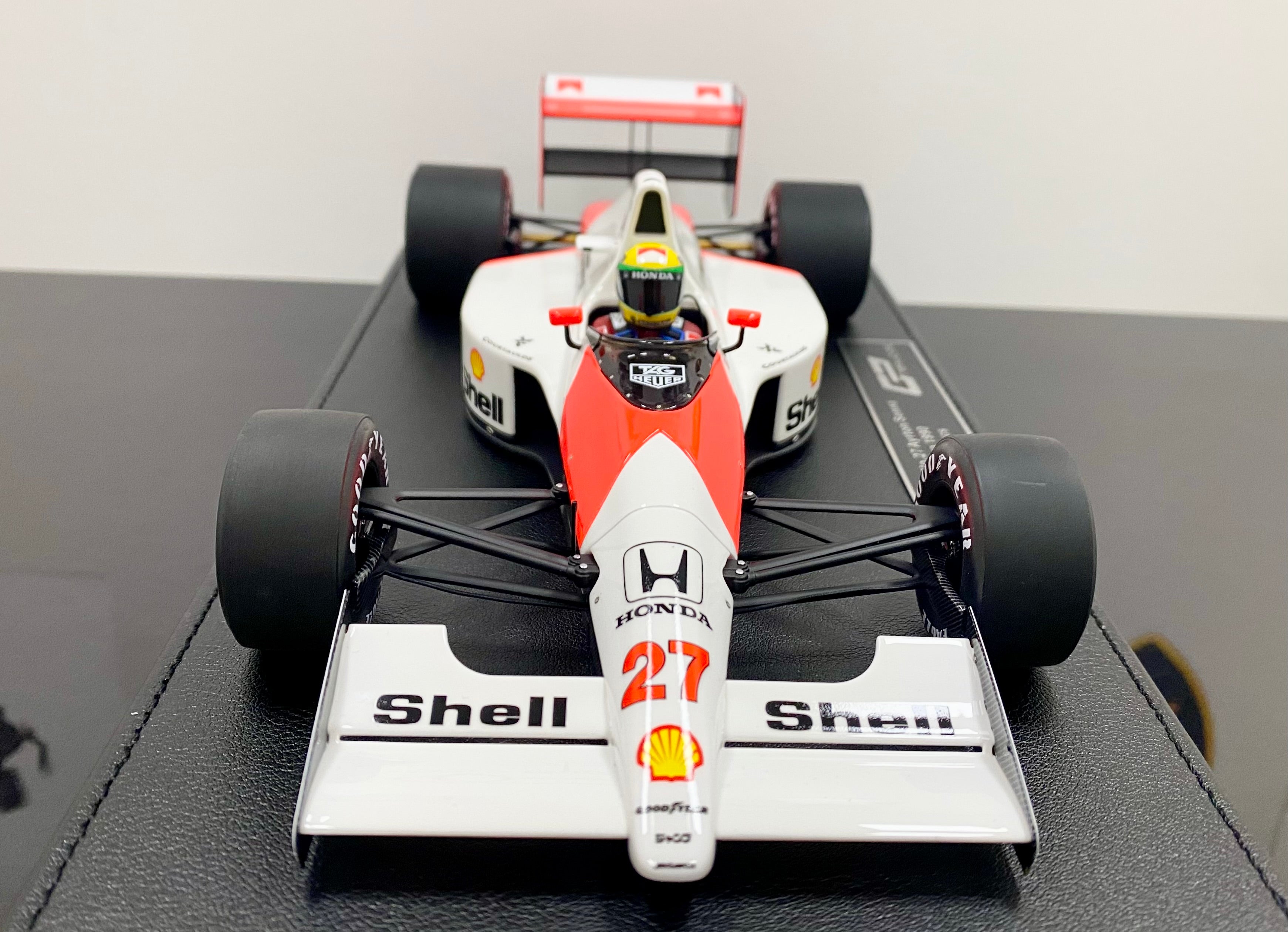 McLaren MP4/5B #27 Monza 1990 1:18 Scale Ayrton Senna World Champion