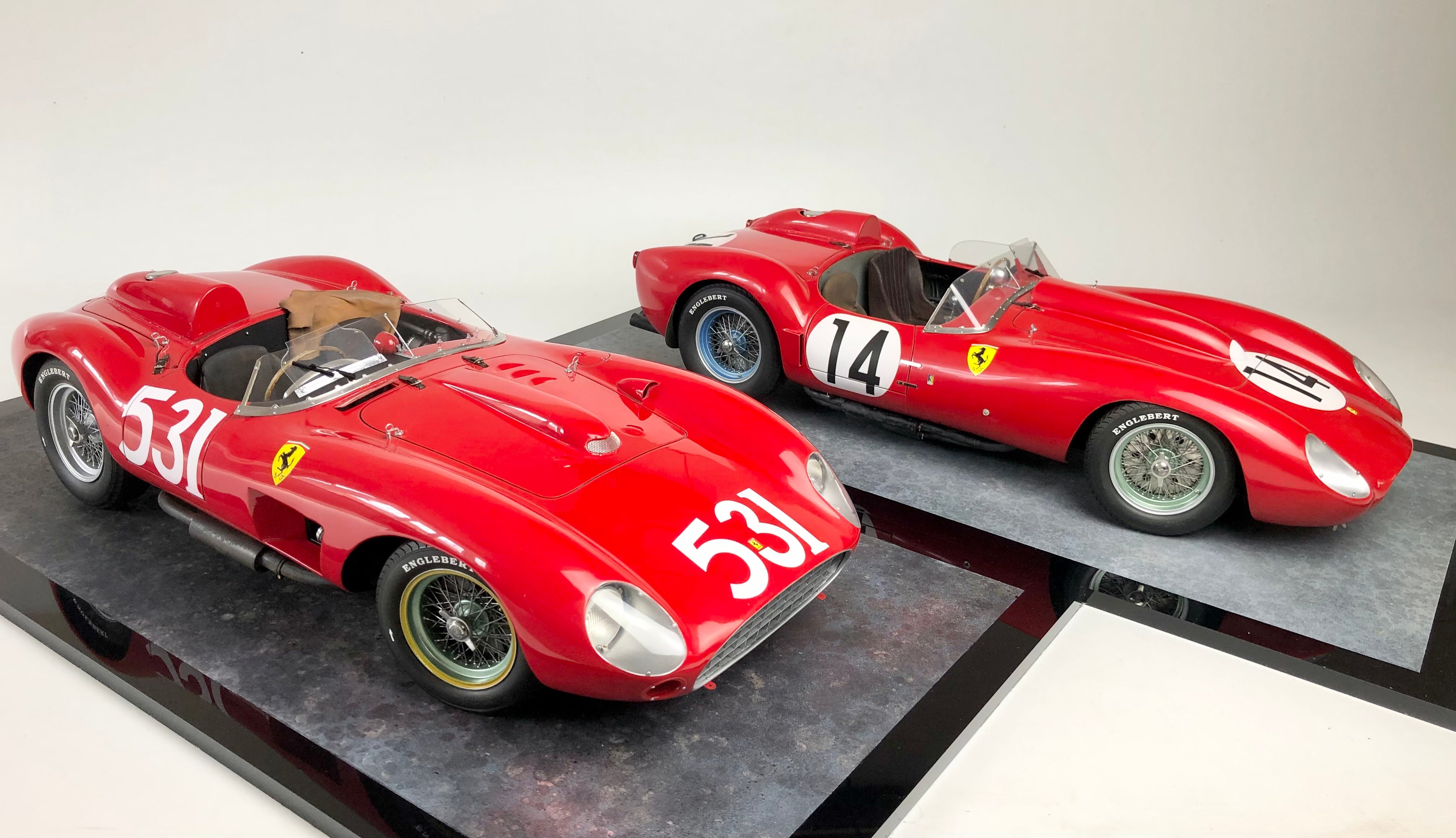 Patrice de Conto 1:8 scale Ferrari 335S 1957 Mille Miglia