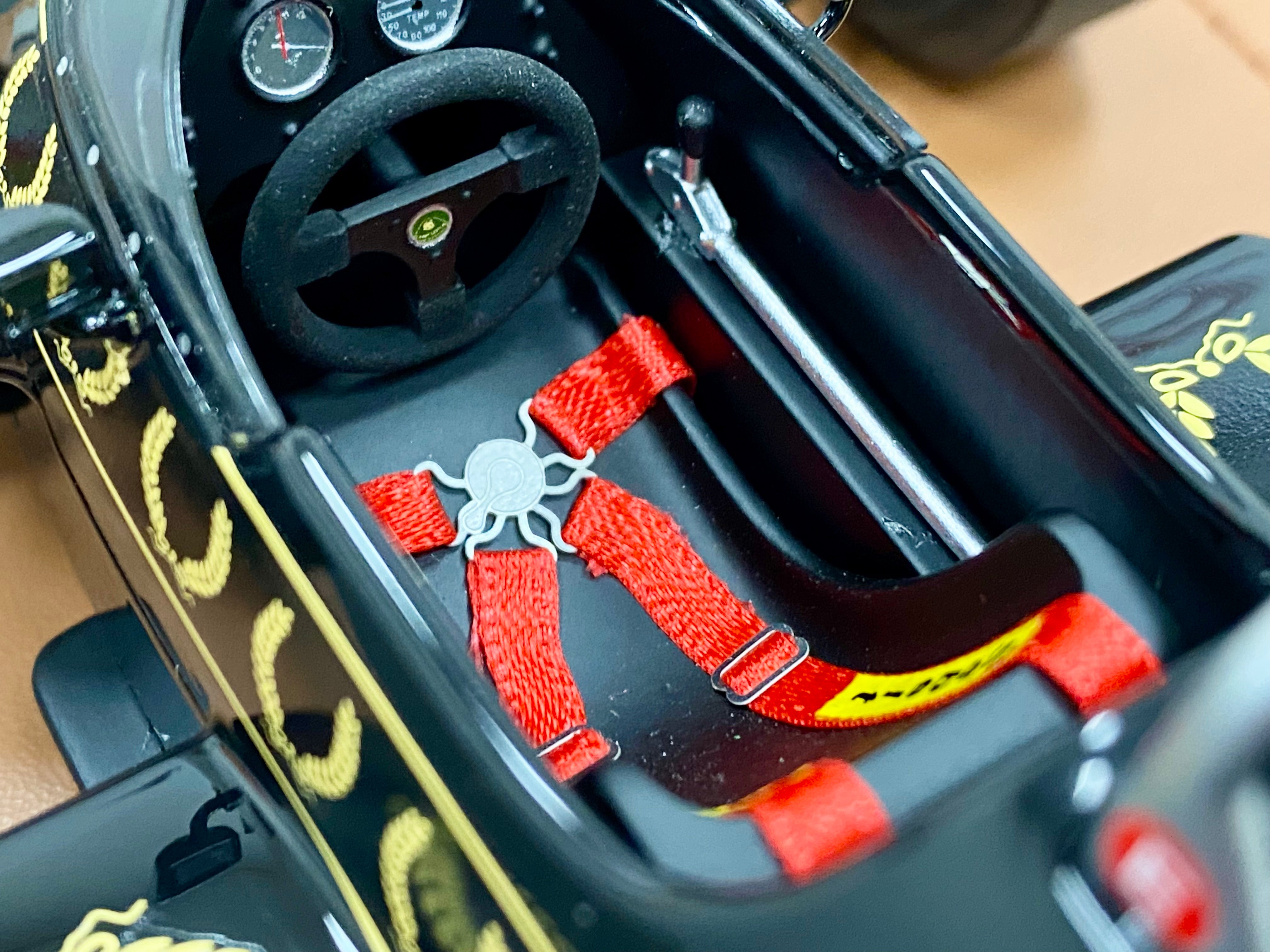 1:18 scale Lotus 94T Mansell #12 1983 British Grand Prix winner