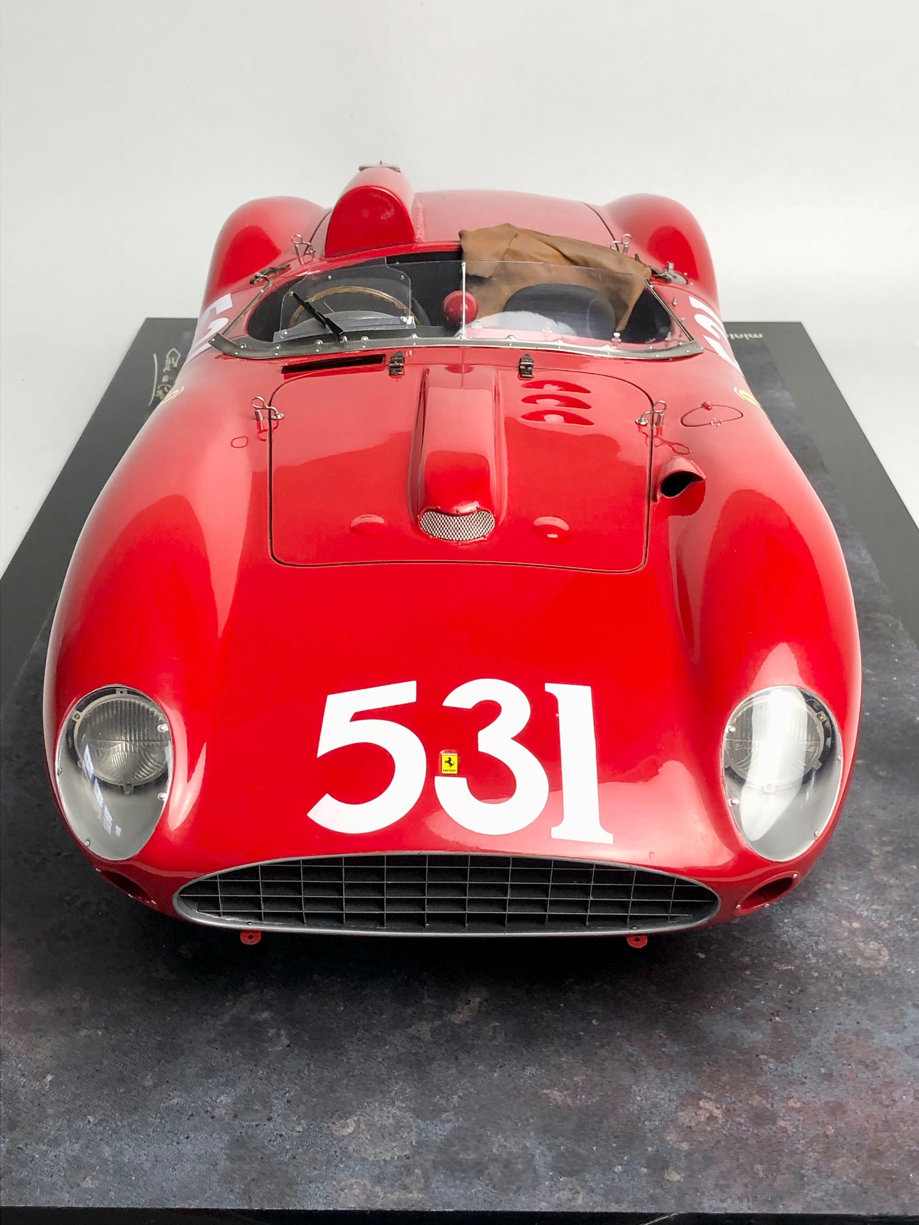 Patrice de Conto 1:8 scale Ferrari 335S 1957 Mille Miglia