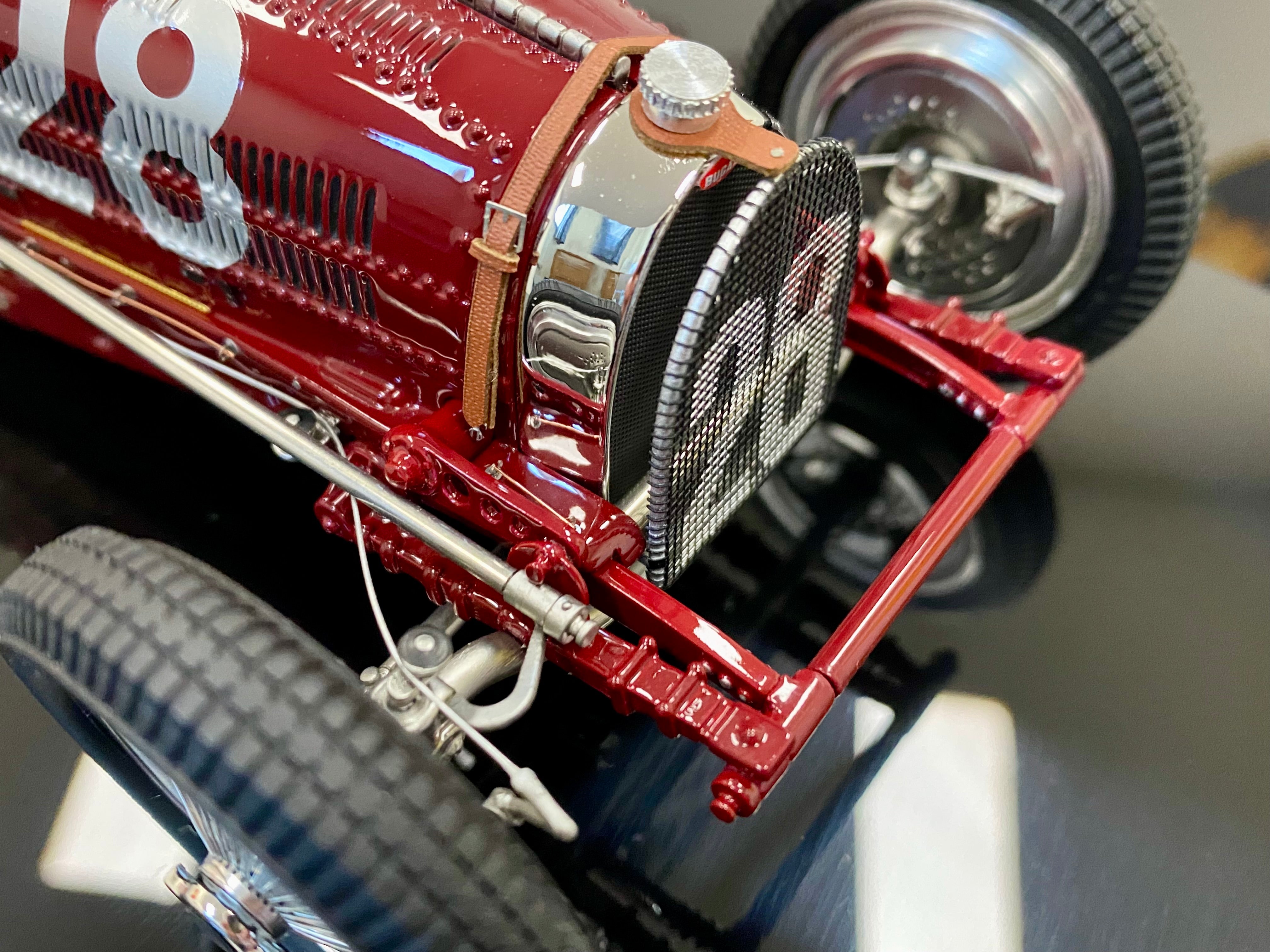 Amalgam 1:18 scale Bugatti T59 1934 Monaco GP Nuvolari