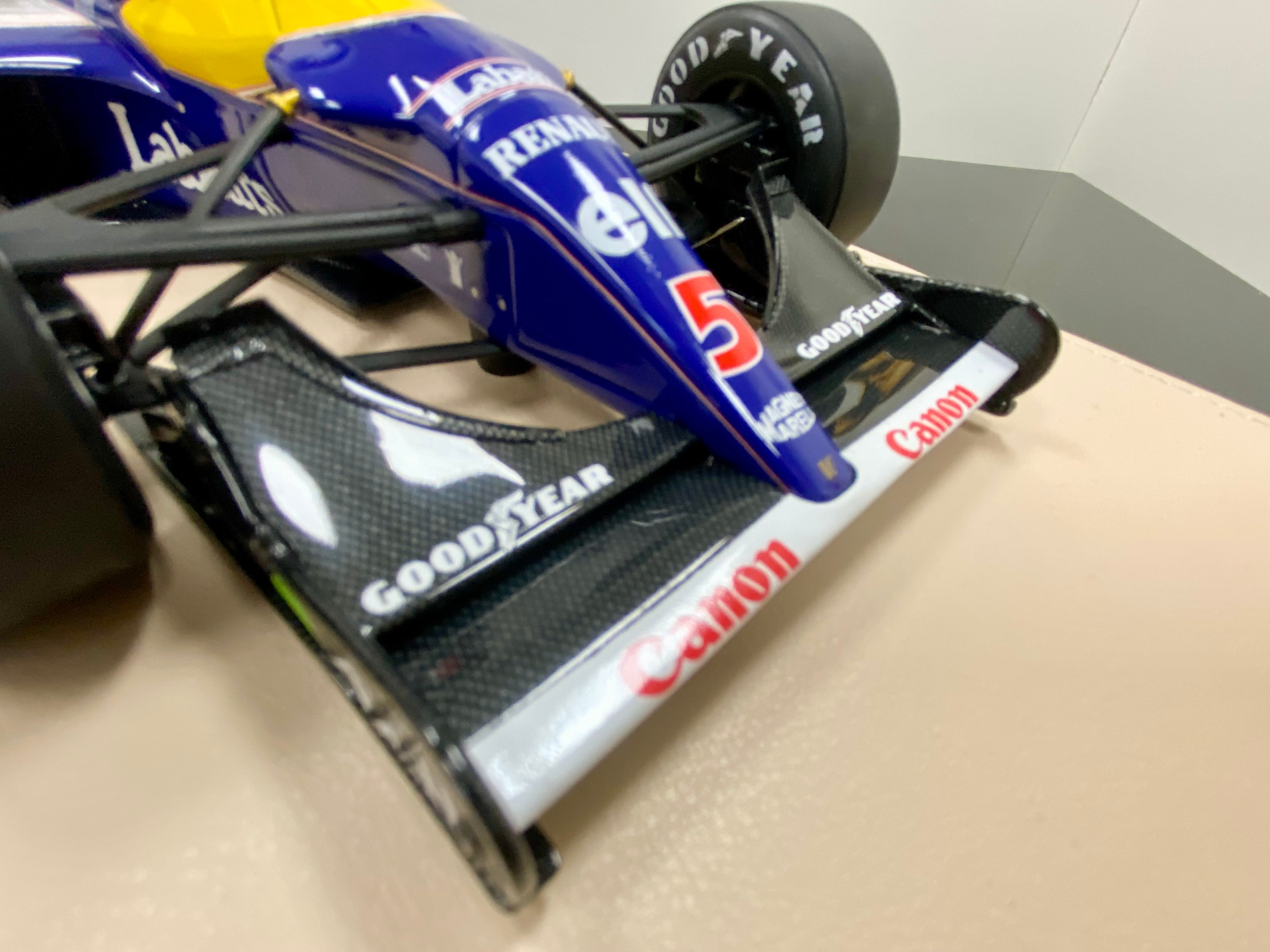 1:18 scale Williams FW14/B winner British Grand Prix 1992 Mansell