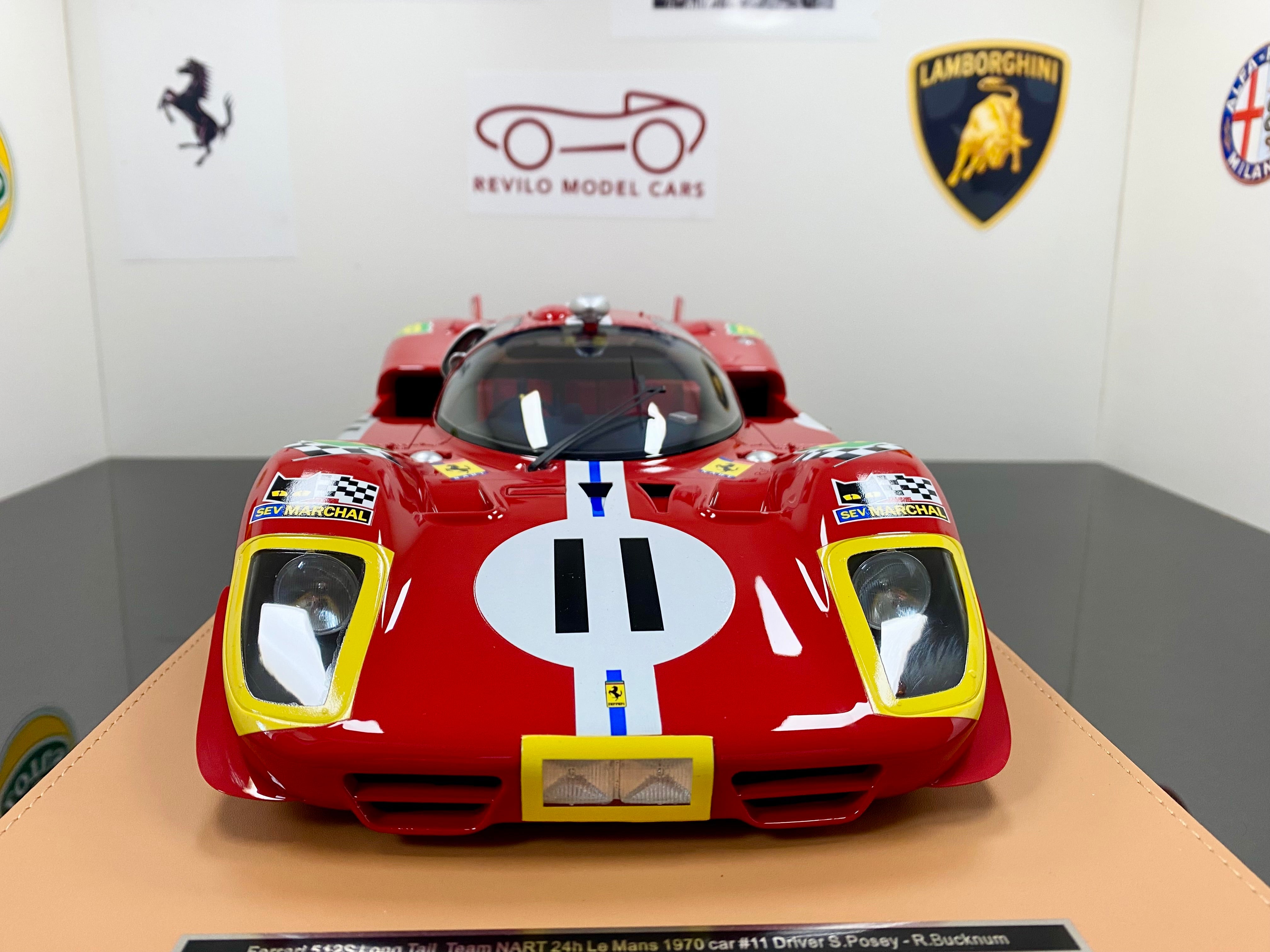 Ferrari 512S #11 Le Mans 1970 1:12 scale