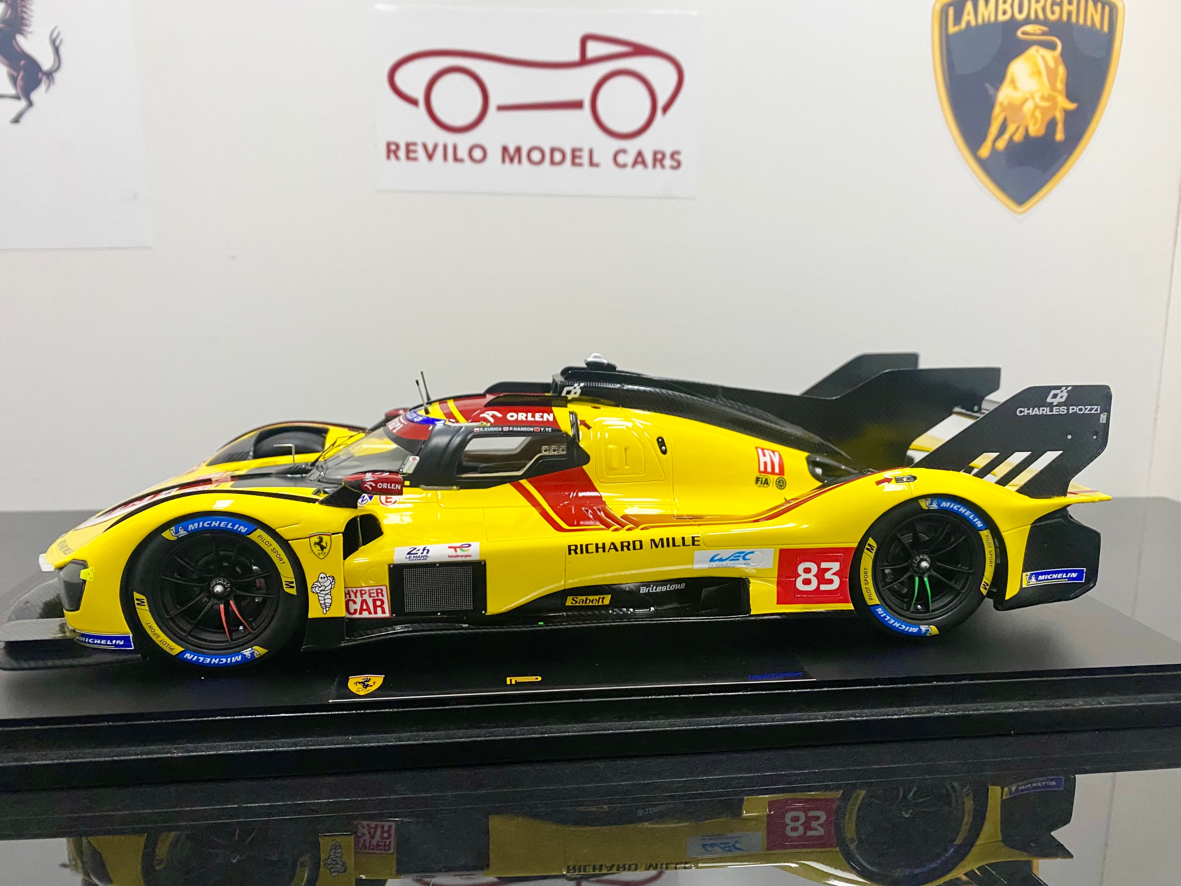 Looksmart 1:18 scale Ferrari 499P #83 2025 Le Mans winner
