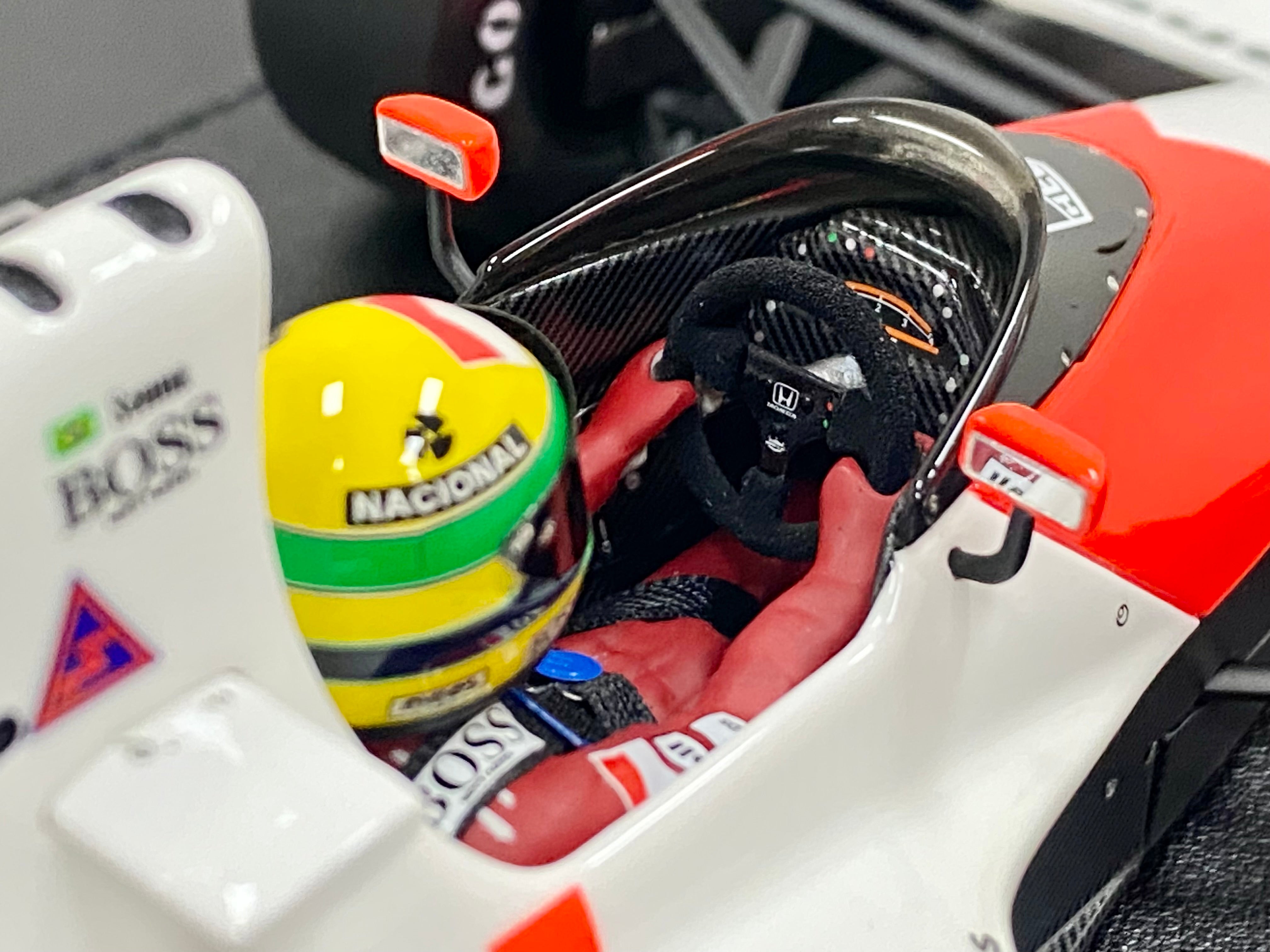 McLaren MP4/5B #27 Monza 1990 1:18 Scale Ayrton Senna World Champion
