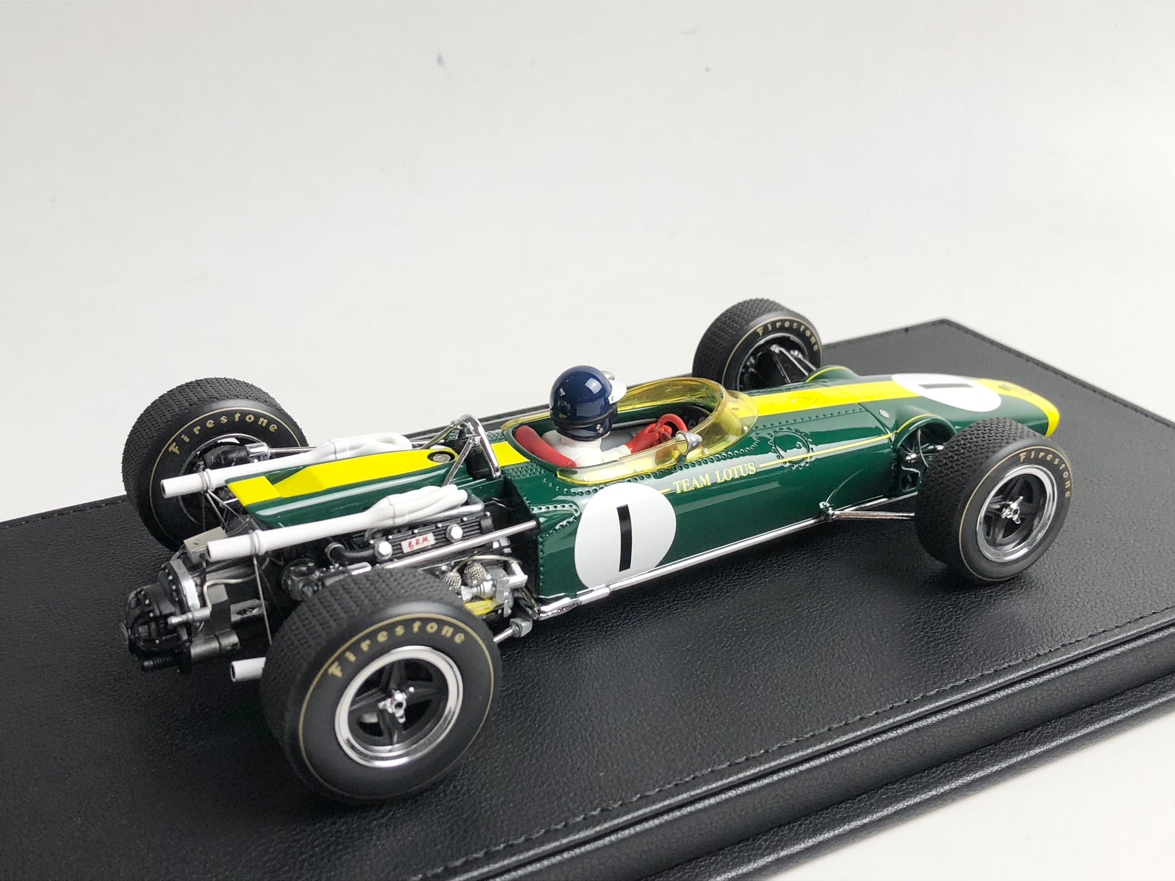 1:18 scale Lotus 43 Jim Clark #1 1966 US Grand Prix winner