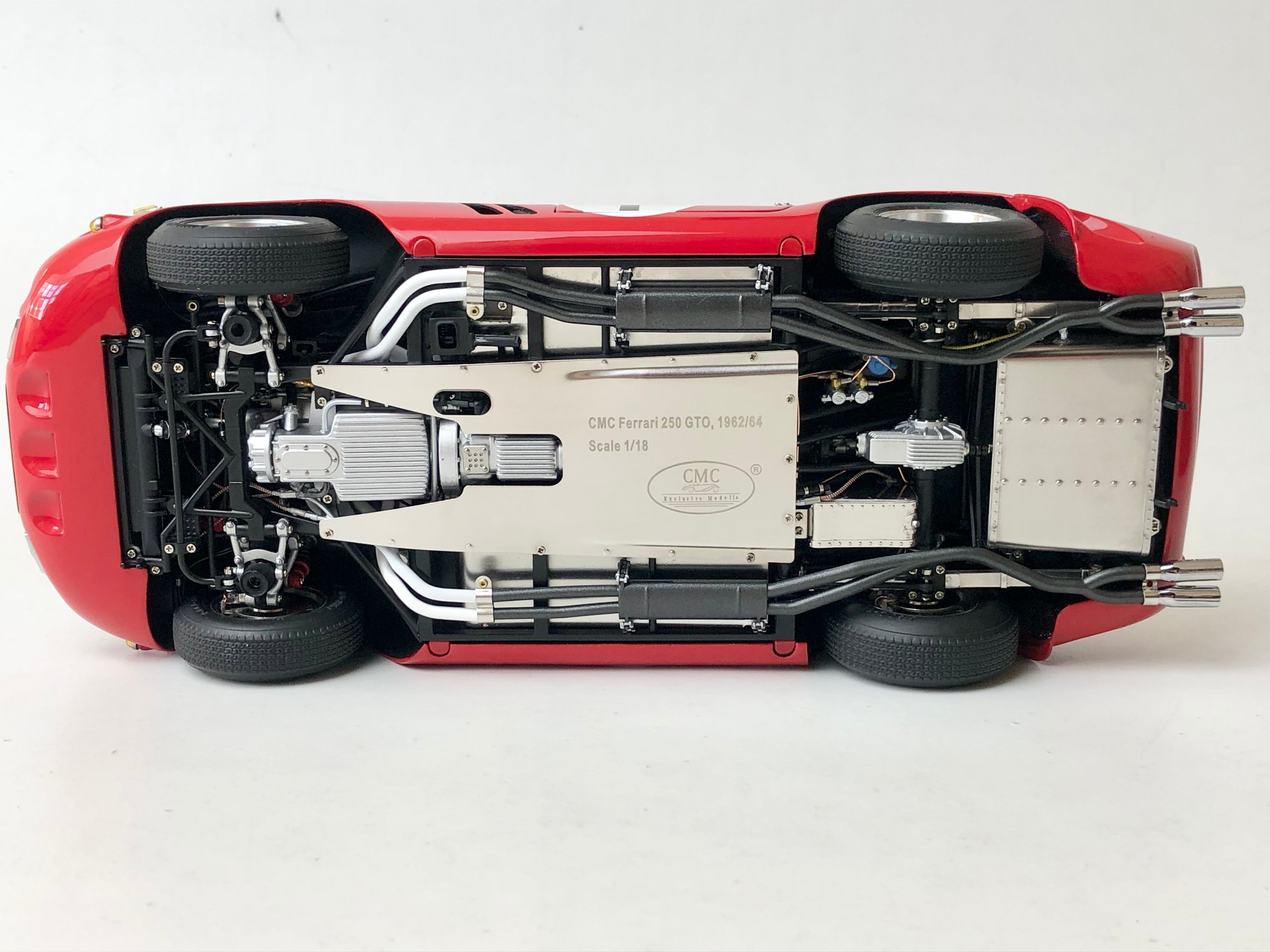 CMC 1:18 scale 1962 Ferrari 250 GTO M256 Plain red