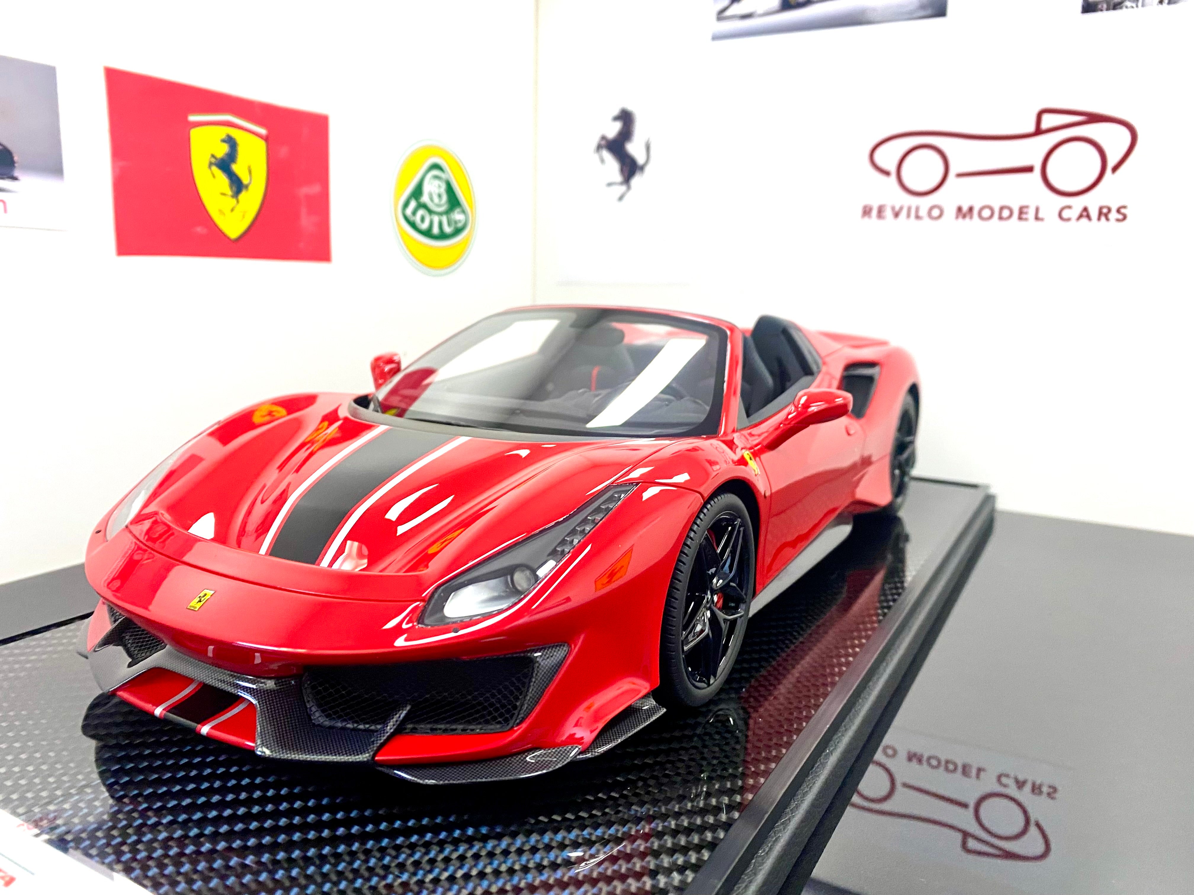 BBR Ferrari 488 Pista Spider 1:12 scale