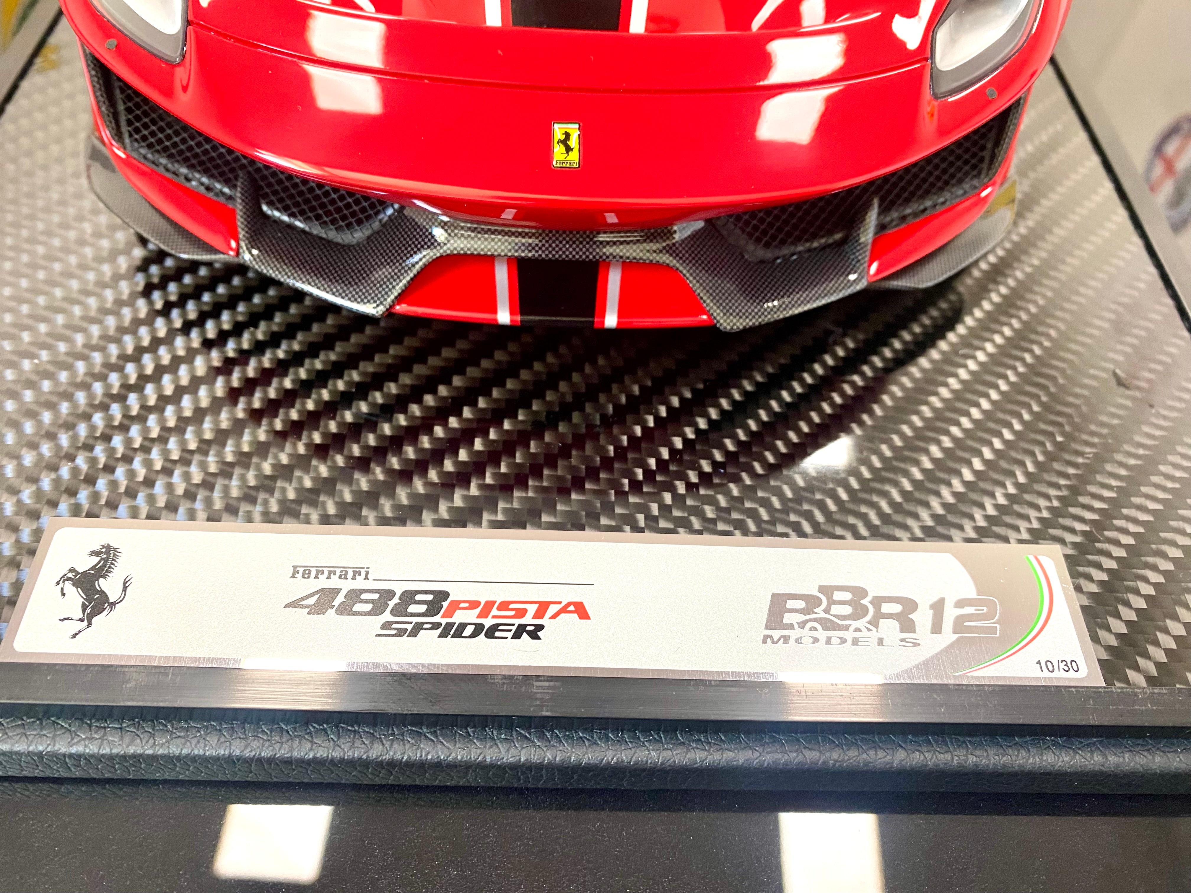 BBR Ferrari 488 Pista Spider 1:12 scale