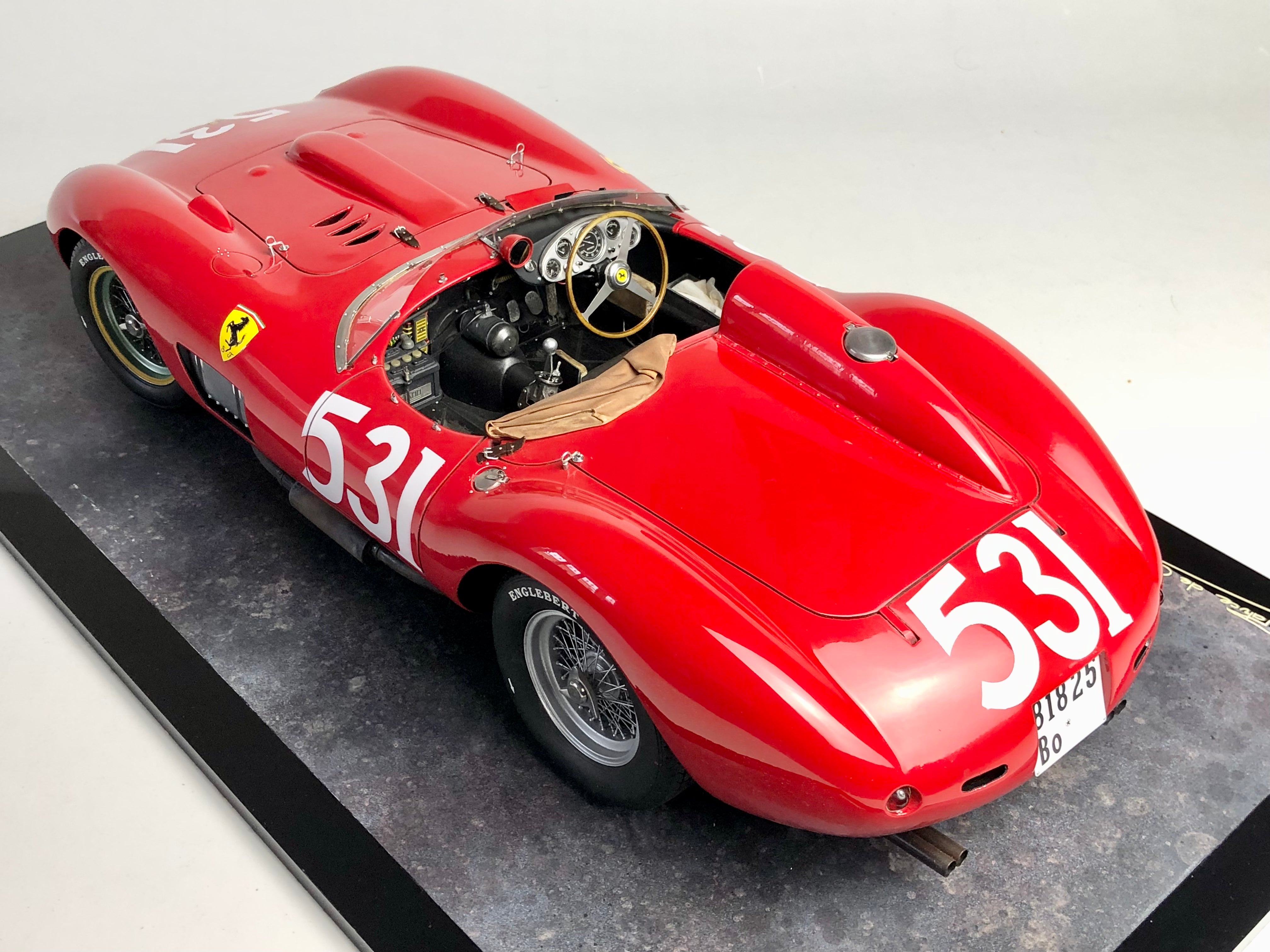 Patrice de Conto 1:8 scale Ferrari 335S 1957 Mille Miglia