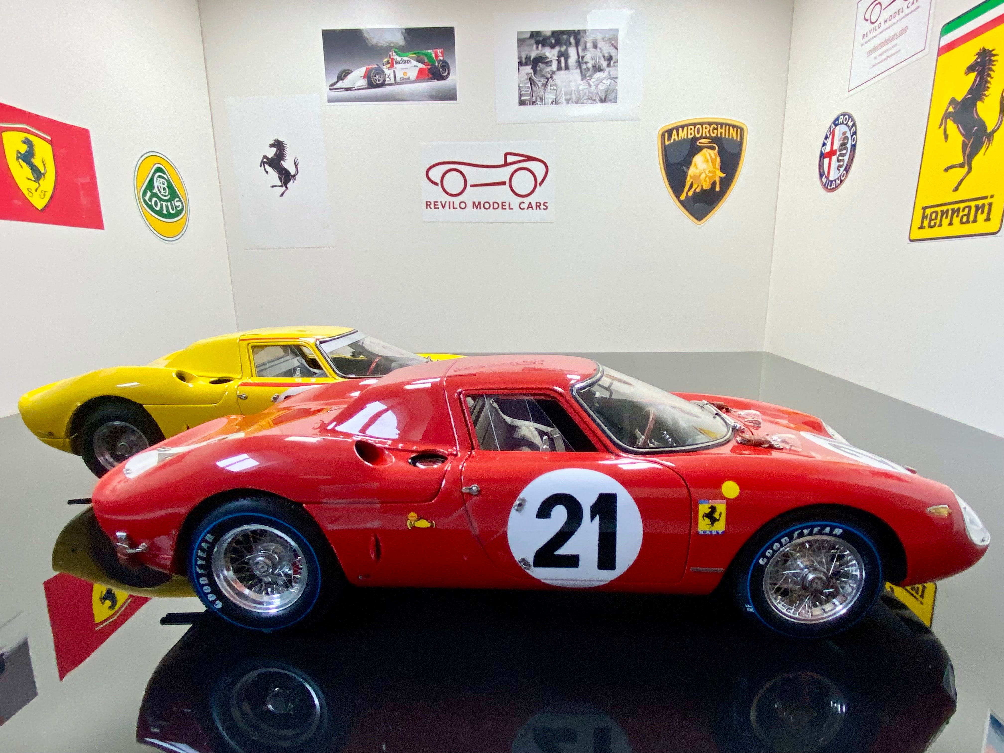 CMC 1:18 scale Ferrari 250 LM M264 #26 2nd Le Mans 1965