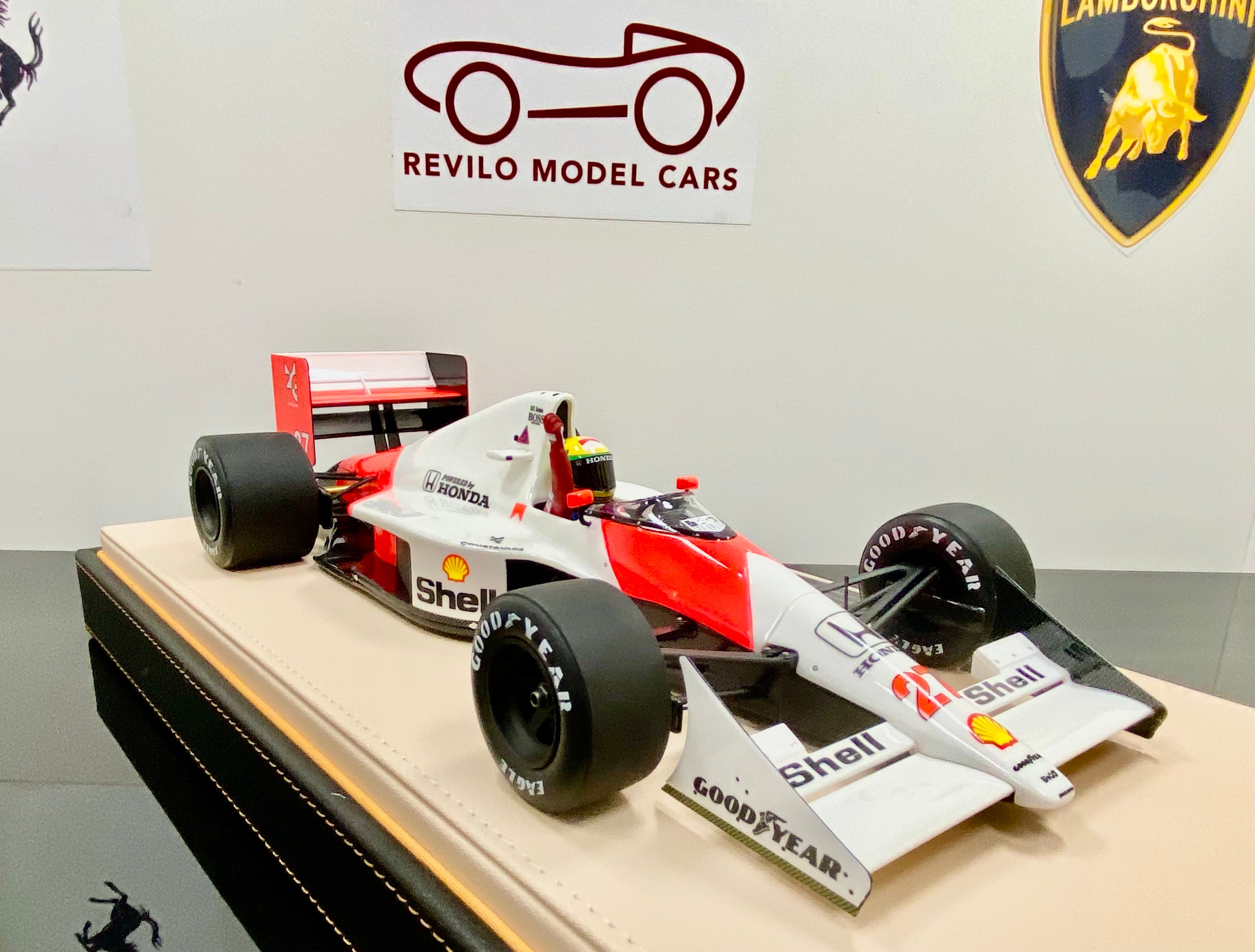 McLaren MP4/5B #27 Monaco 1990 1:18 Scale Ayrton Senna World Champion