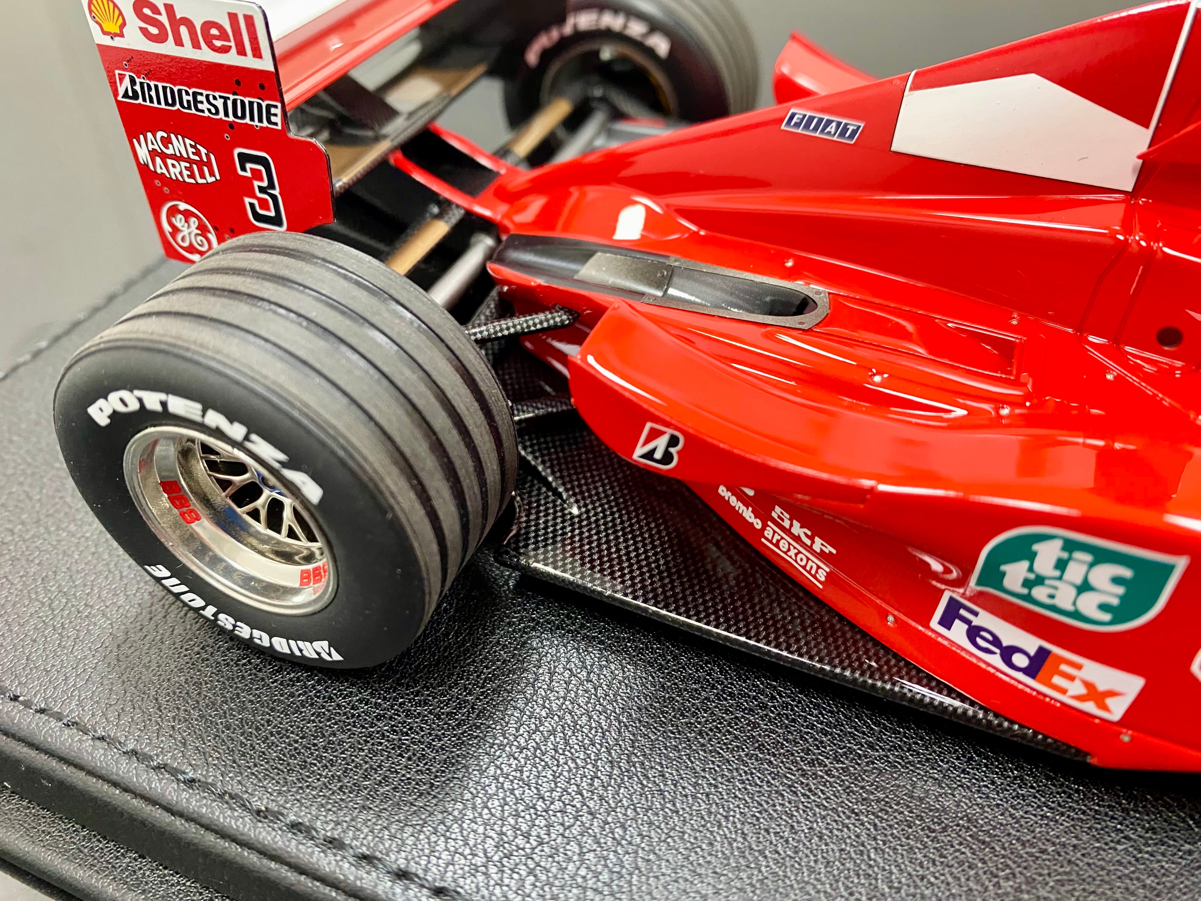 GP Replicas 1:18 scale 1999 Ferrari F399 M Schumacher, Monaco winner