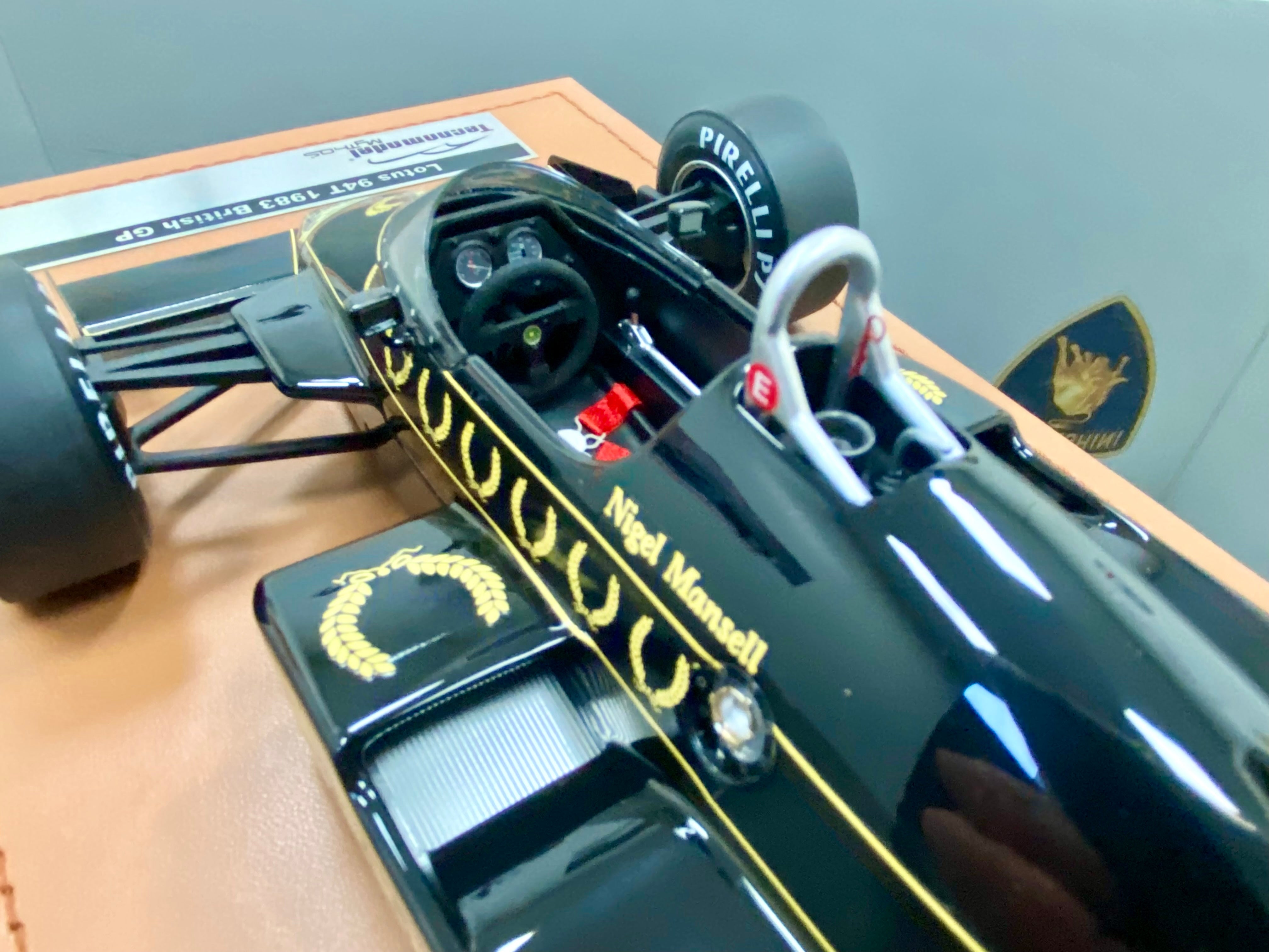 1:18 scale Lotus 94T Mansell #12 1983 British Grand Prix winner
