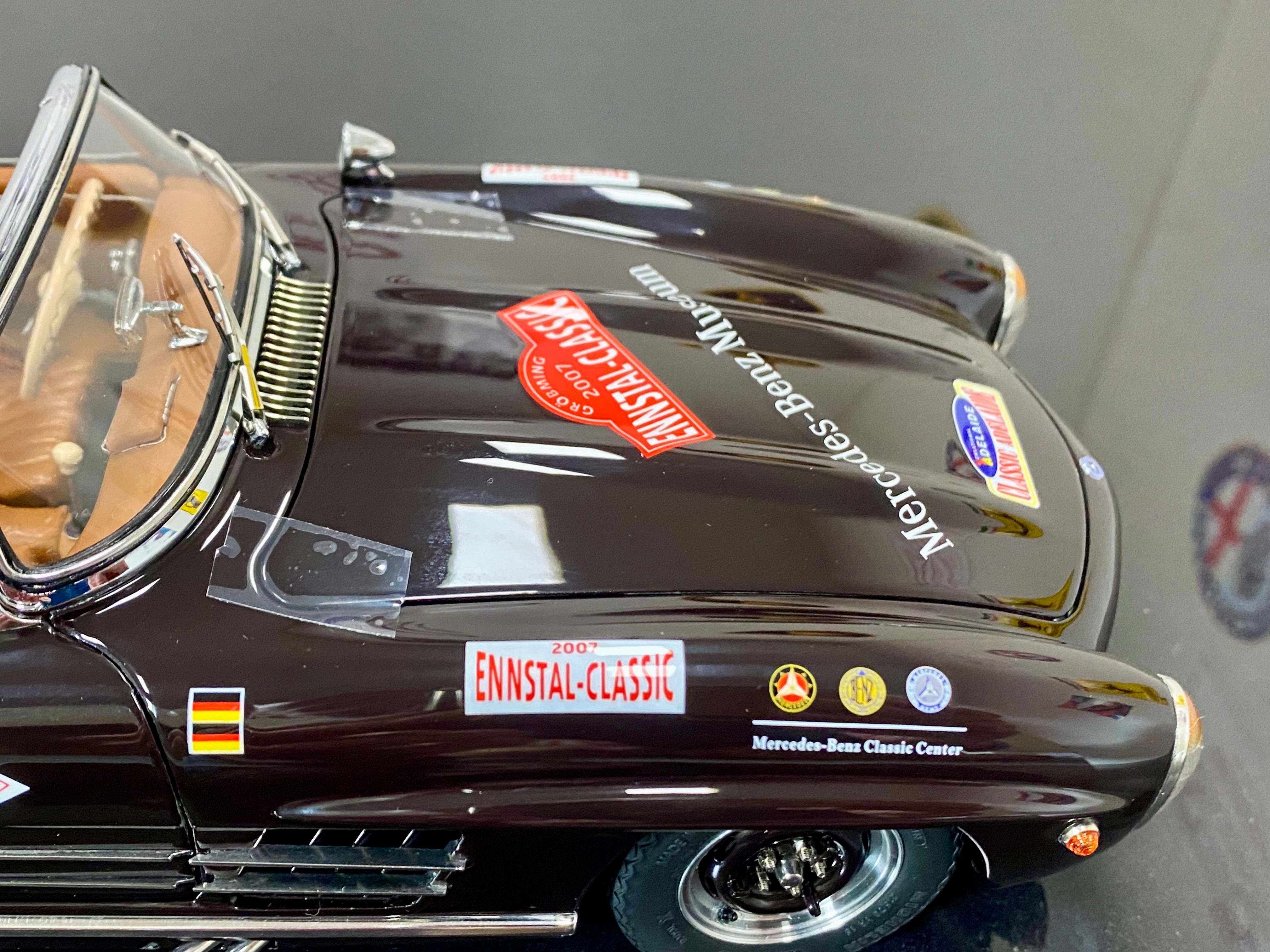 CMC 1:18 scale Mercedes 300SL M295 roadster open racing version