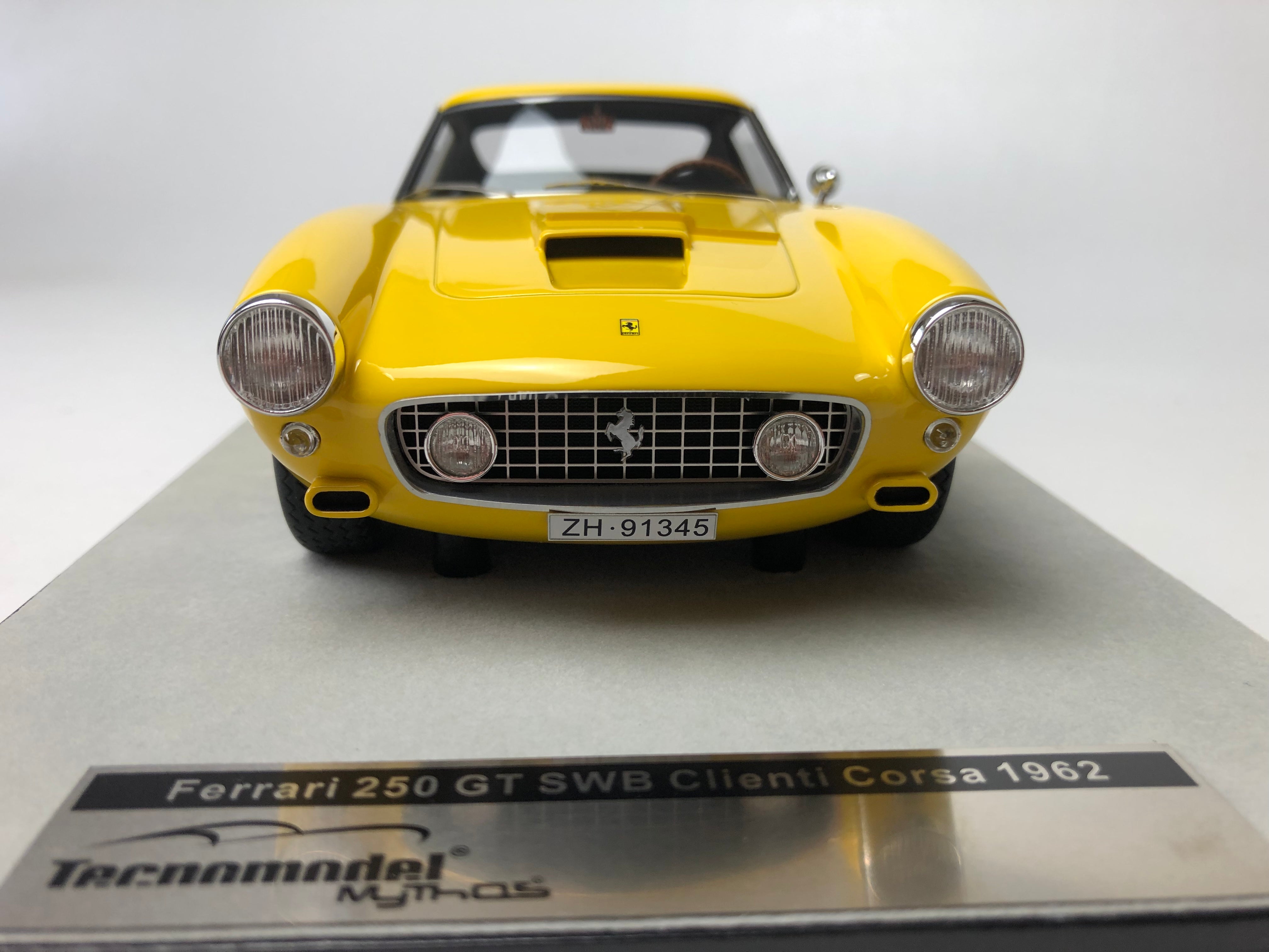 Ferrari 250 SWB Competizione Giallo Modena 1:18 scale