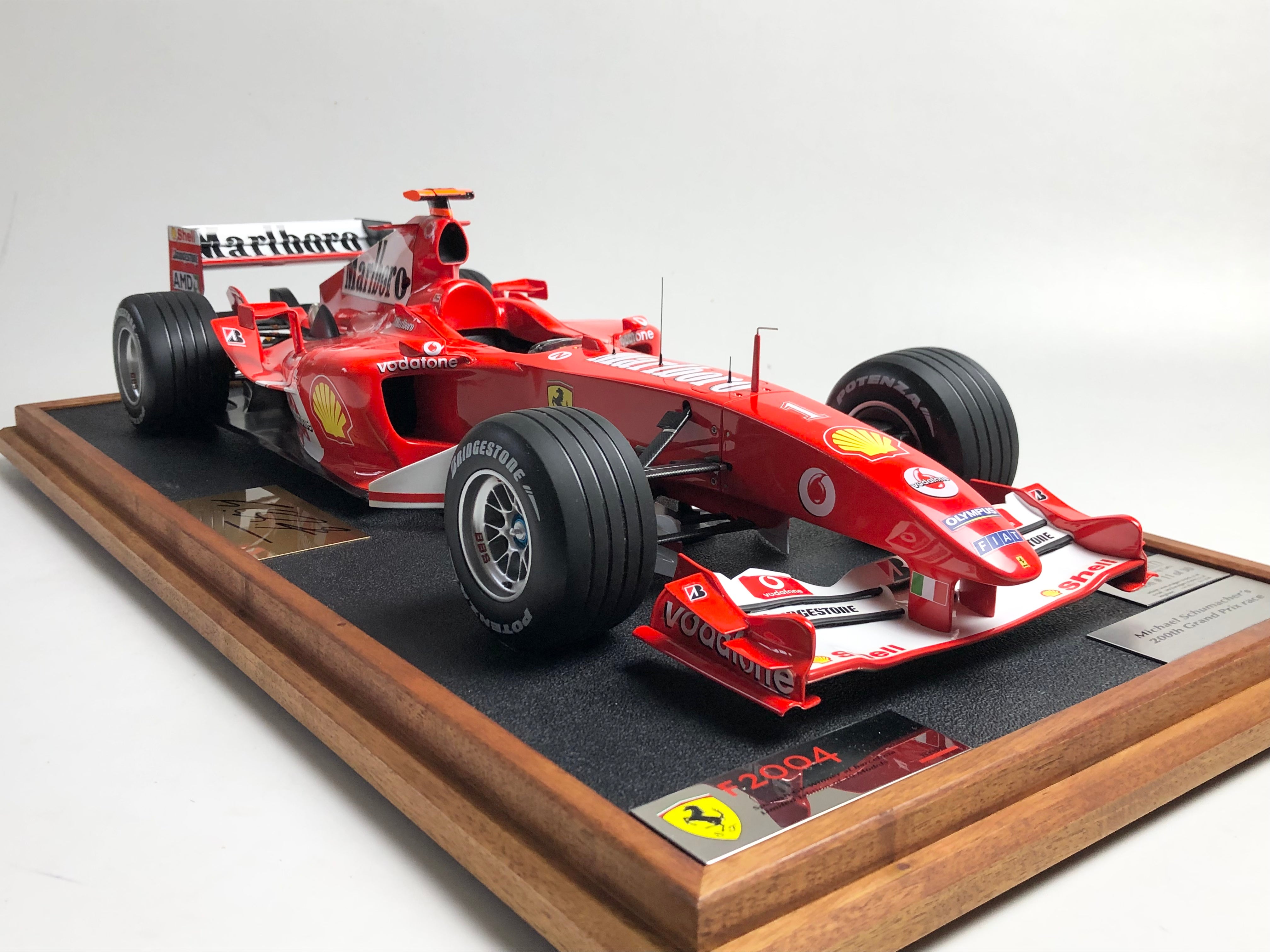 Amalgama escala 1:8 Ferrari F1 2012 Alonso #5