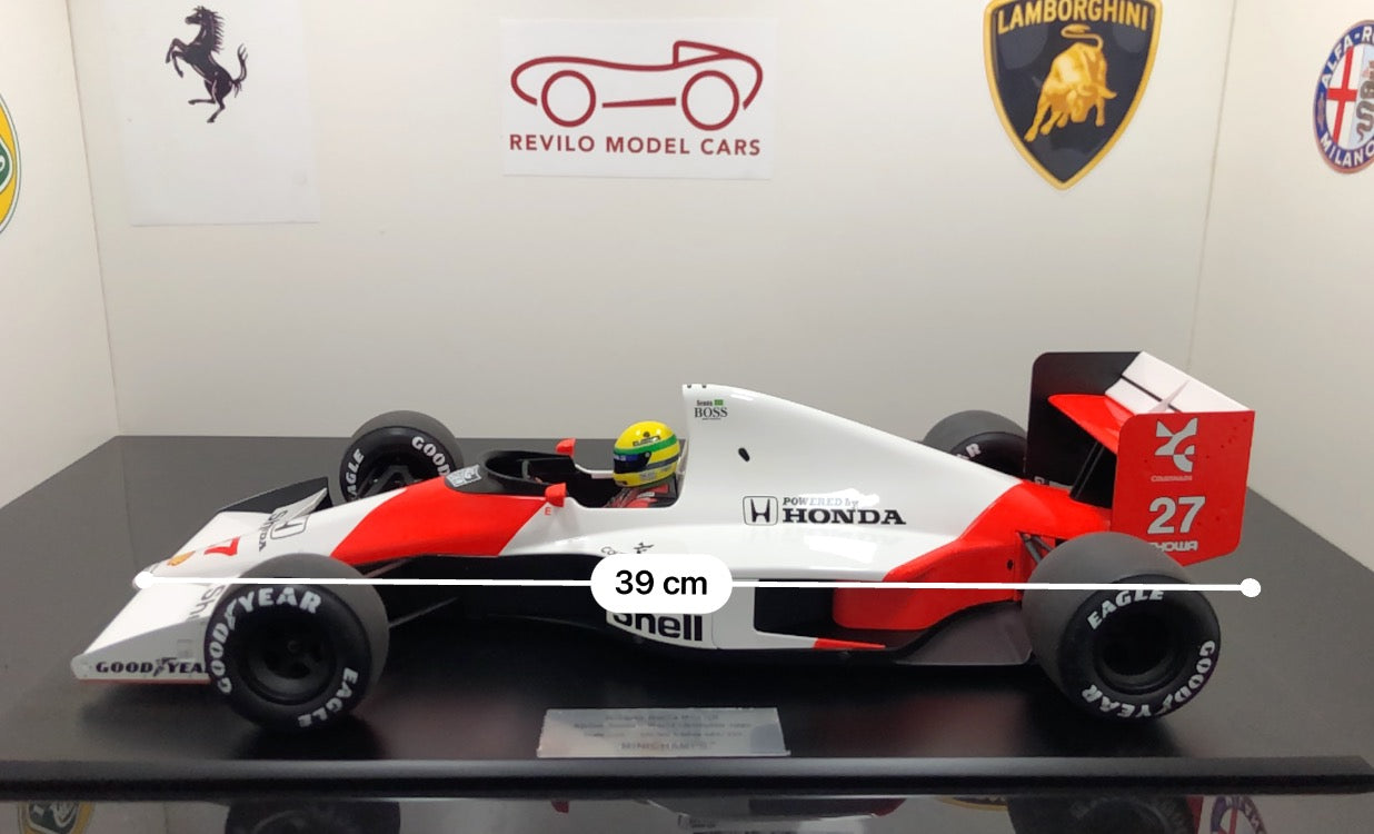 McLaren MP4/5B #27 1:12 Scale Ayrton Senna World Champion