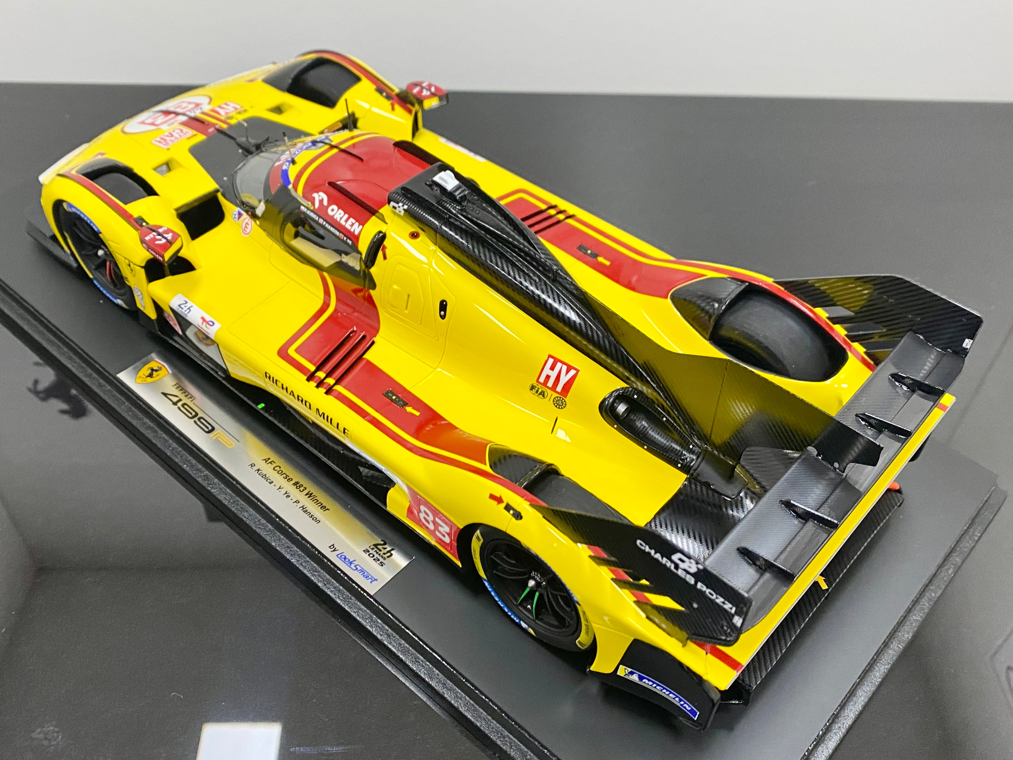 Looksmart 1:18 scale Ferrari 499P #83 2025 Le Mans winner