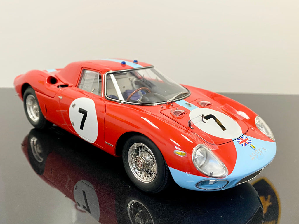 CMC 1:18 scale Ferrari 250 LM M261 winner Reims 12 hr 1964 #7
