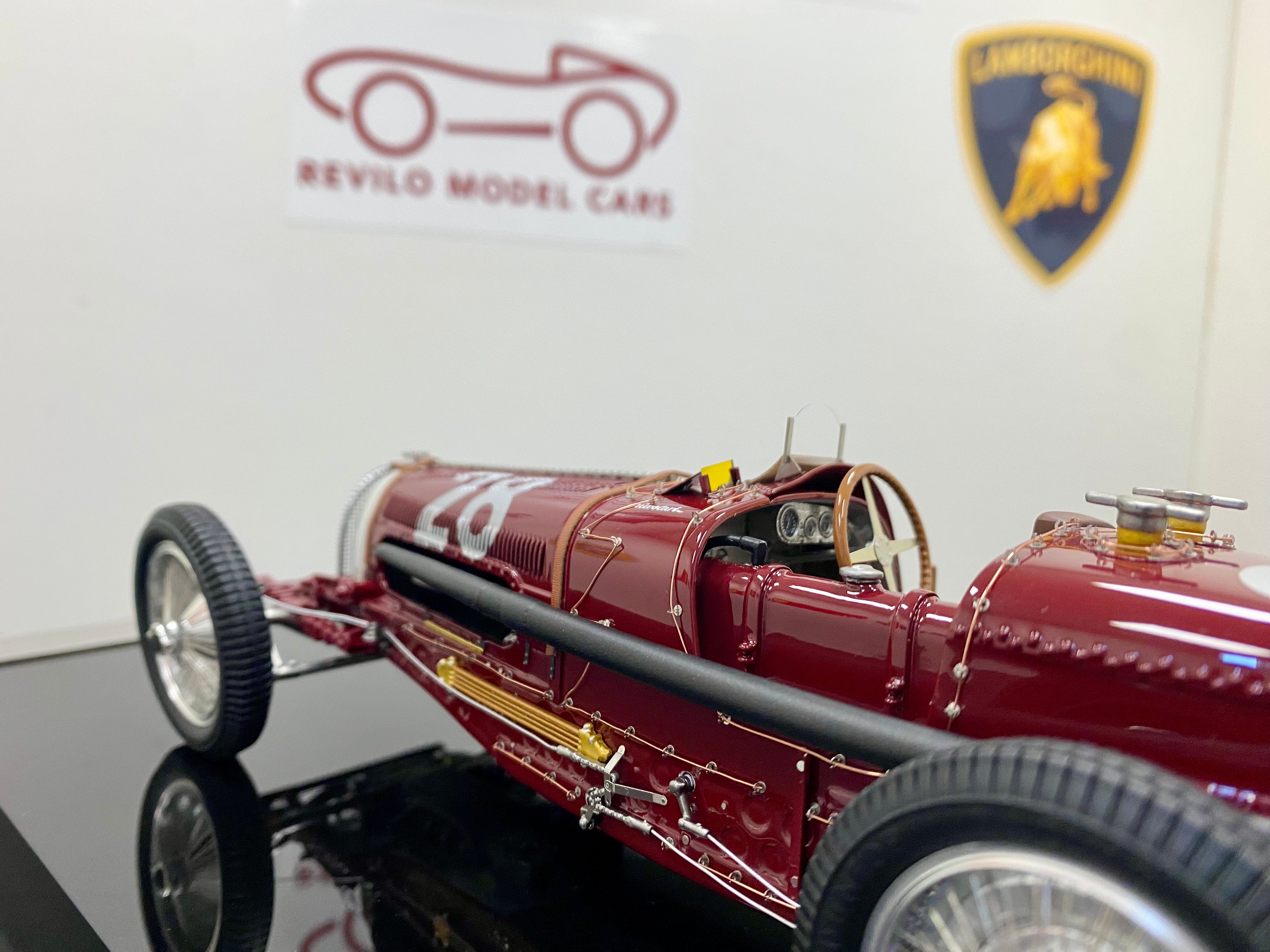 Amalgam 1:18 scale Bugatti T59 1934 Monaco GP Nuvolari