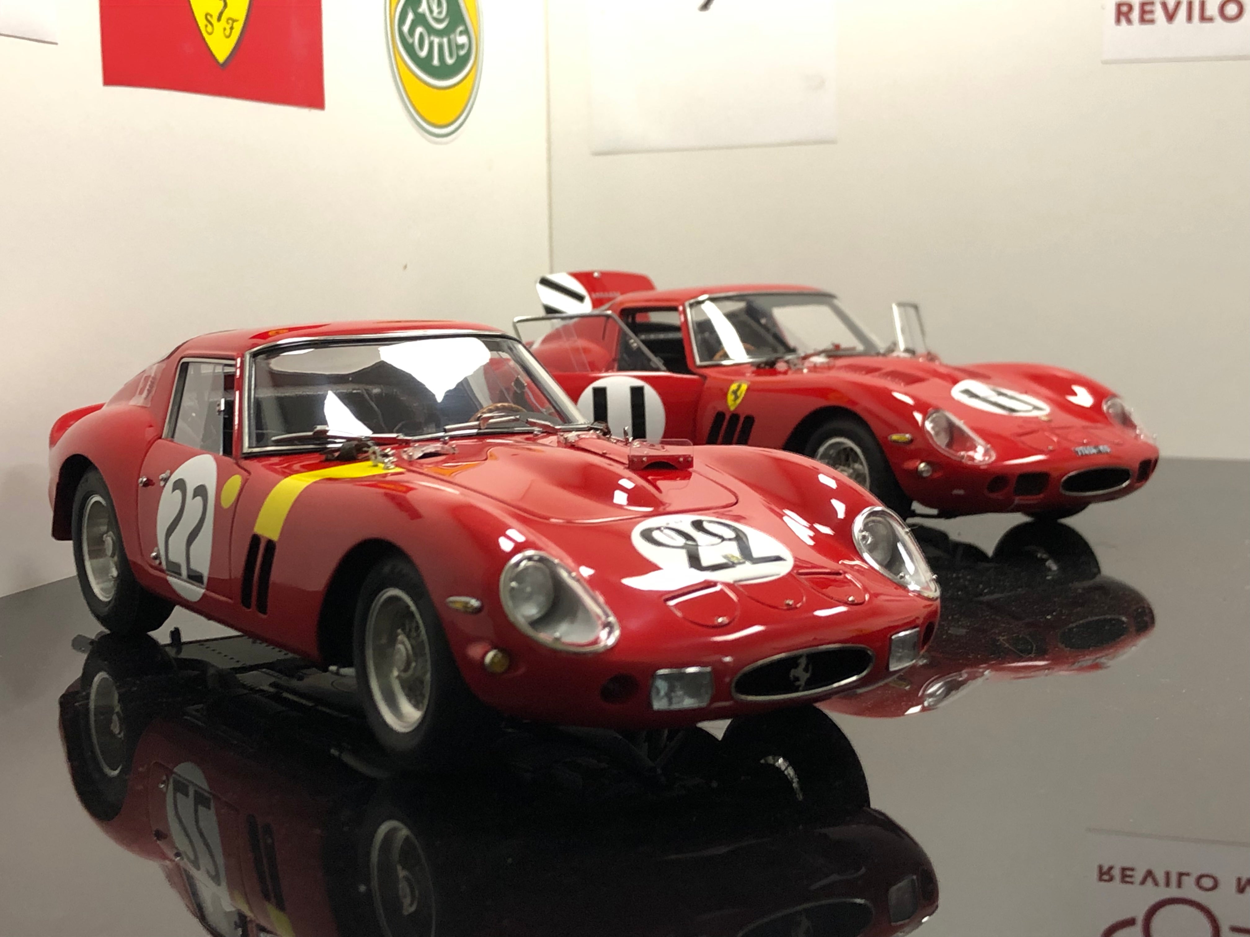 CMC 1:18 scale 1962 Ferrari 250 GTO M253 #22 Nick Mason