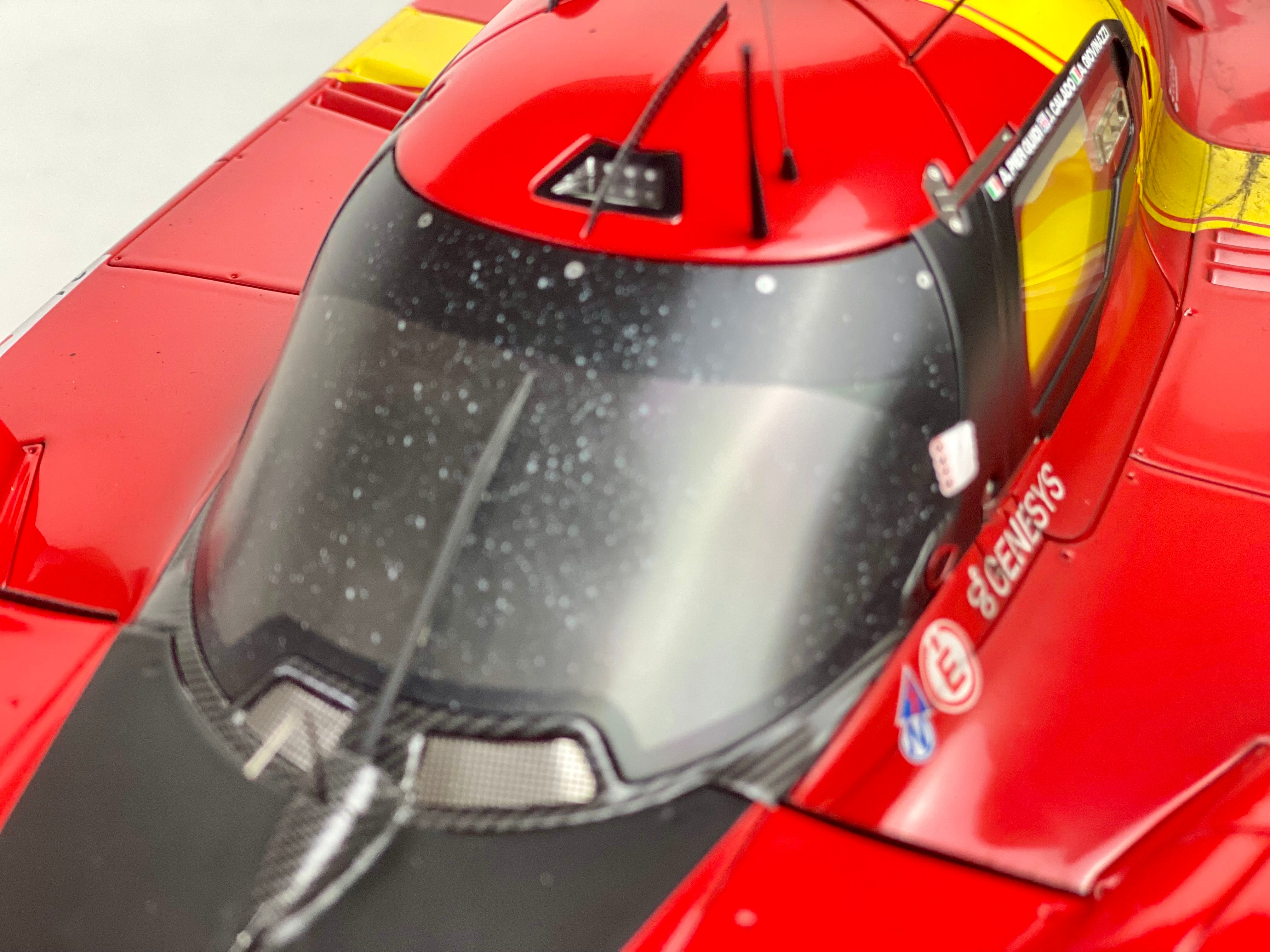 BBR 1:12 scale Ferrari 499P #51 2023 Le Mans winner Race finish