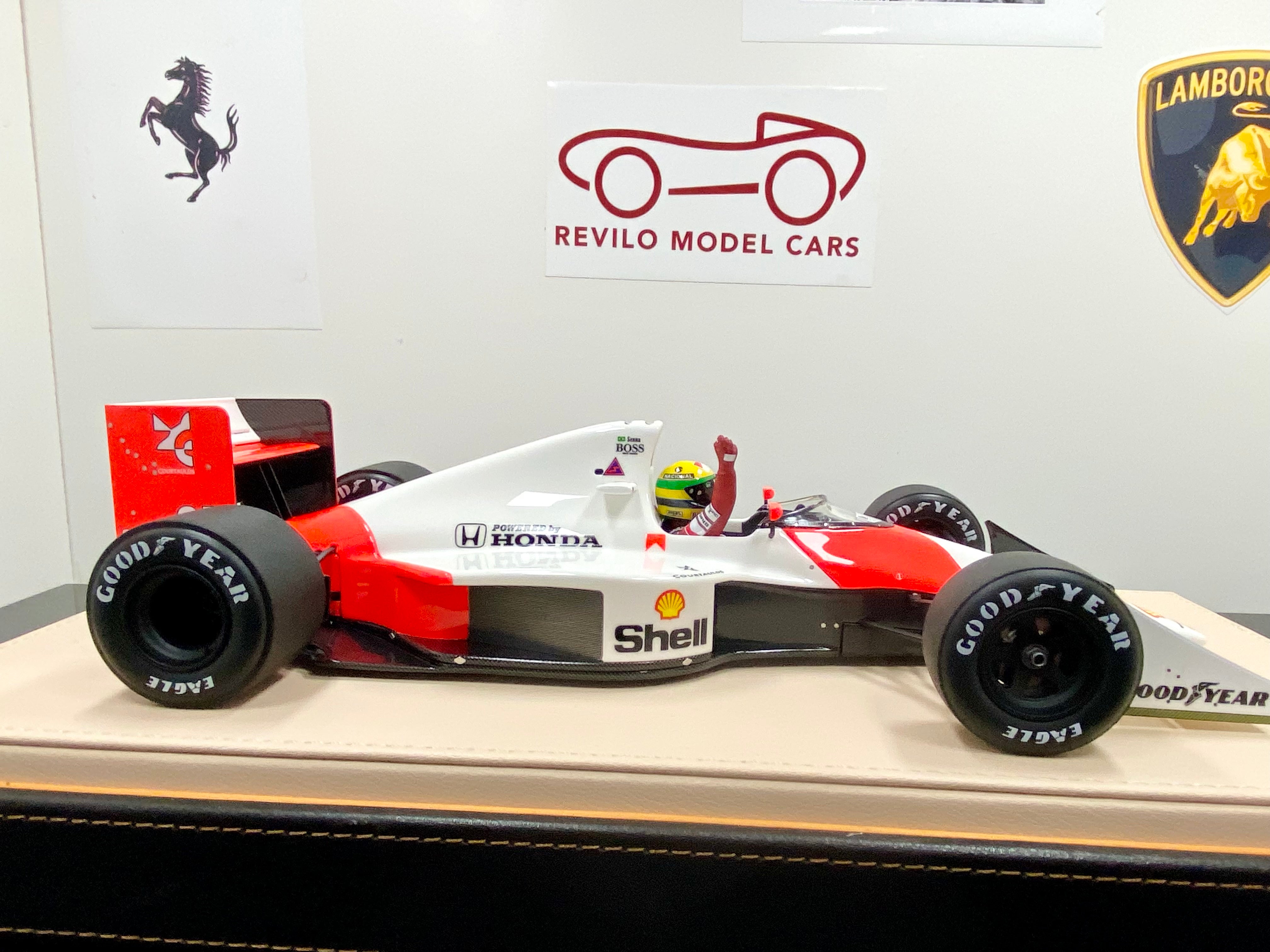 McLaren MP4/5B #27 Monaco 1990 1:18 Scale Ayrton Senna World Champion