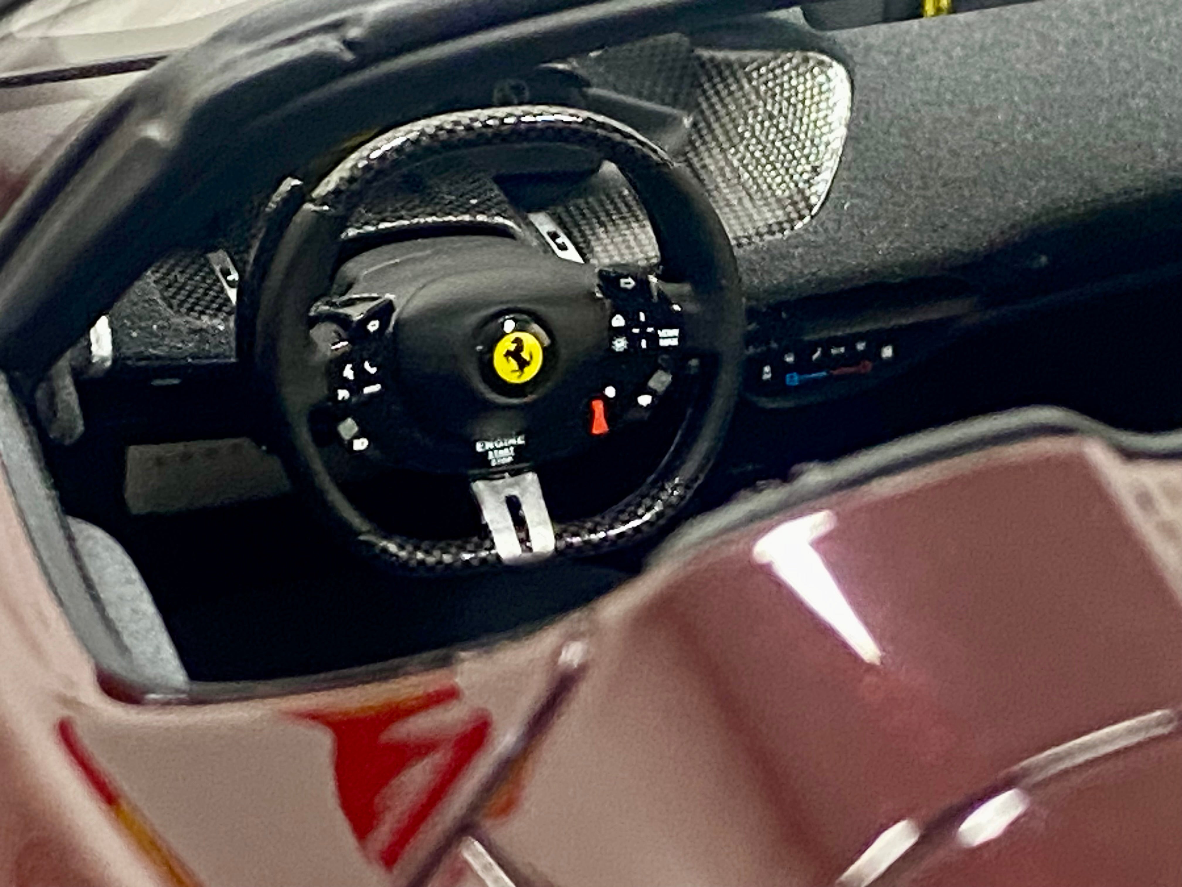 BBR 1:18 scale Ferrari Daytona SP3 Ruby Red Spider