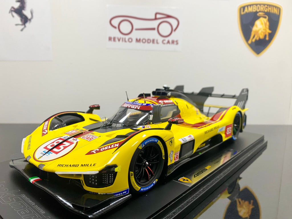 Buy online LS18LM034 - Looksmart 1:18 LOOKSMART Ferrari 499P 3.0L Turbo V6 Team Ferrari Af Corse #50 5Th 24H Le Mans (Pole Position) 2023 Antonio Fuoco Miguel Molina Nicklas Nielsen Red Yellow Buy online LS18LM034 - Looksmart 1:18 LOOKSMART Ferrari 499P 3.0L Turbo V6 Team Ferrari Af Corse #50 5Th 24H Le Mans (Pole Position) 2023 Antonio Fuoco Miguel Molina Nicklas Nielsen Red Yellow