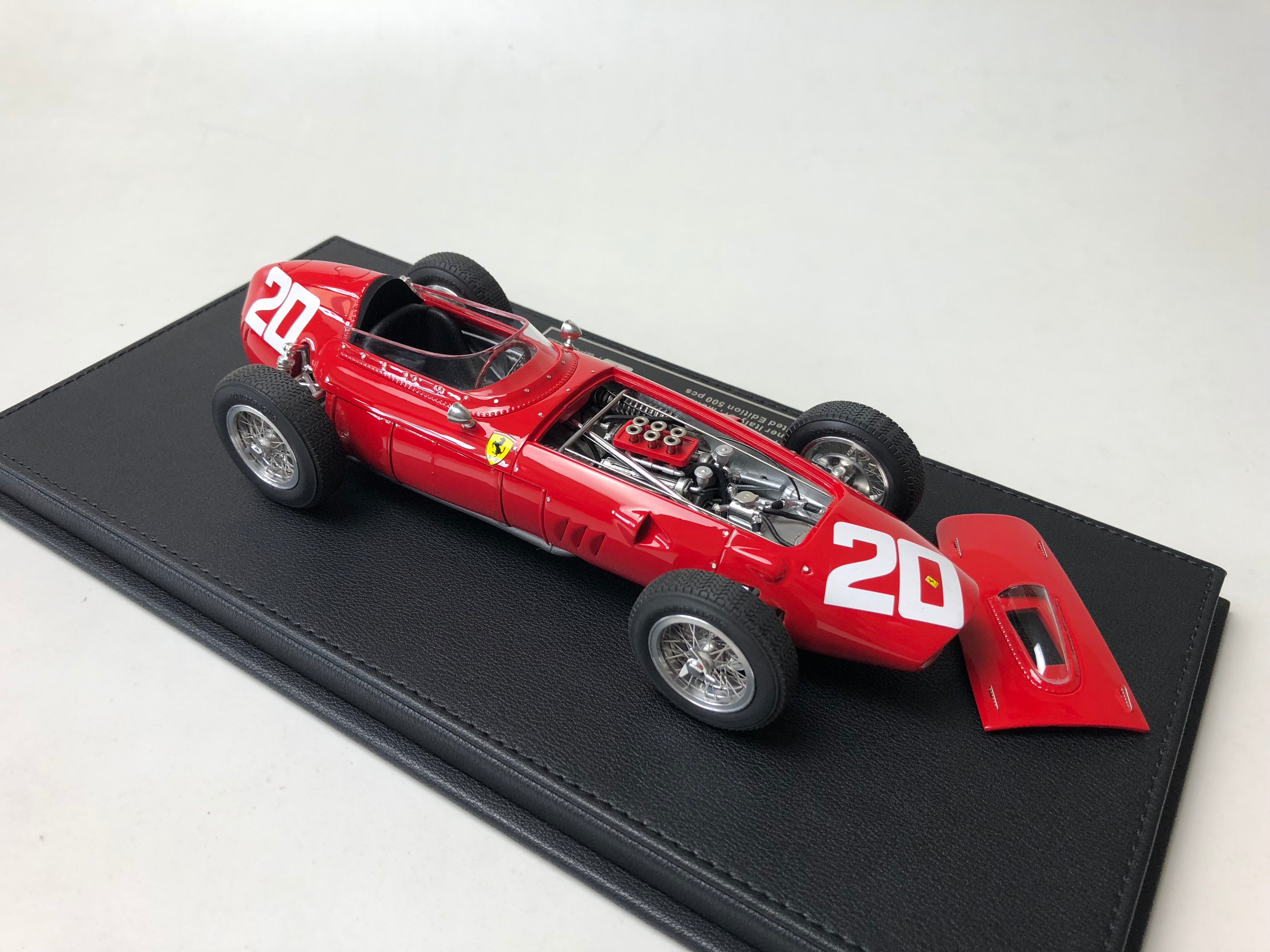1958 Ferrari 246 Dino F1 Mike Hawthorn #4 escala 1:18