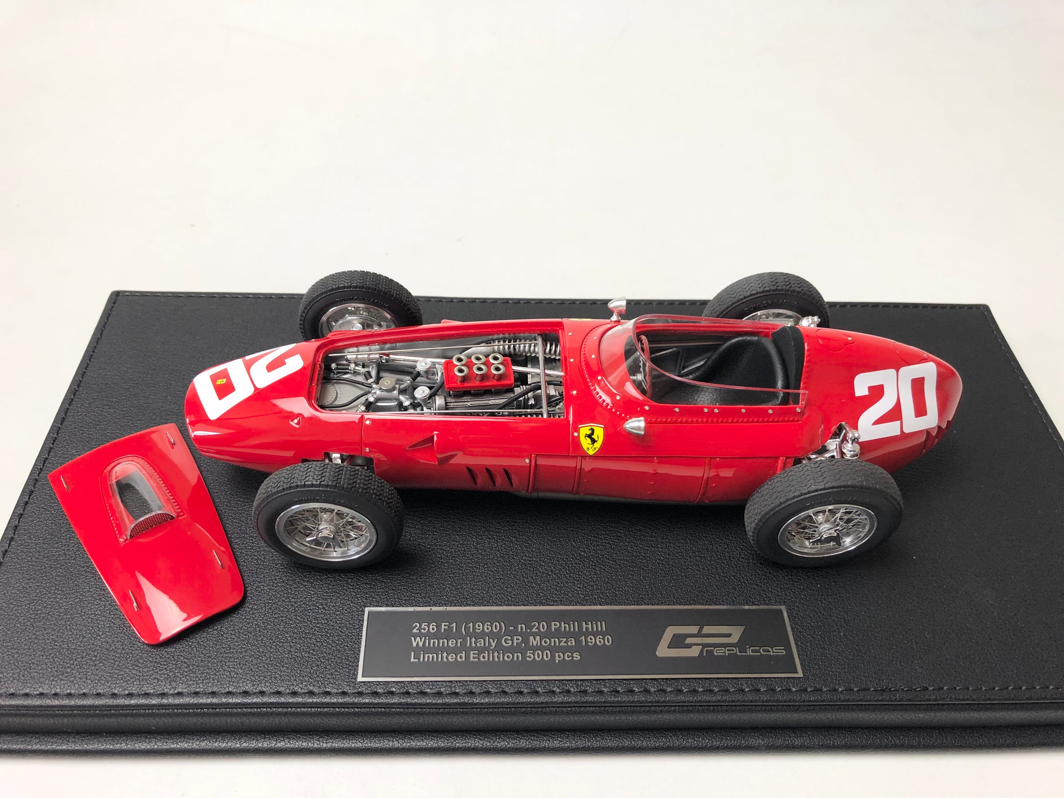1958 Ferrari 246 Dino F1 Mike Hawthorn #4 escala 1:18