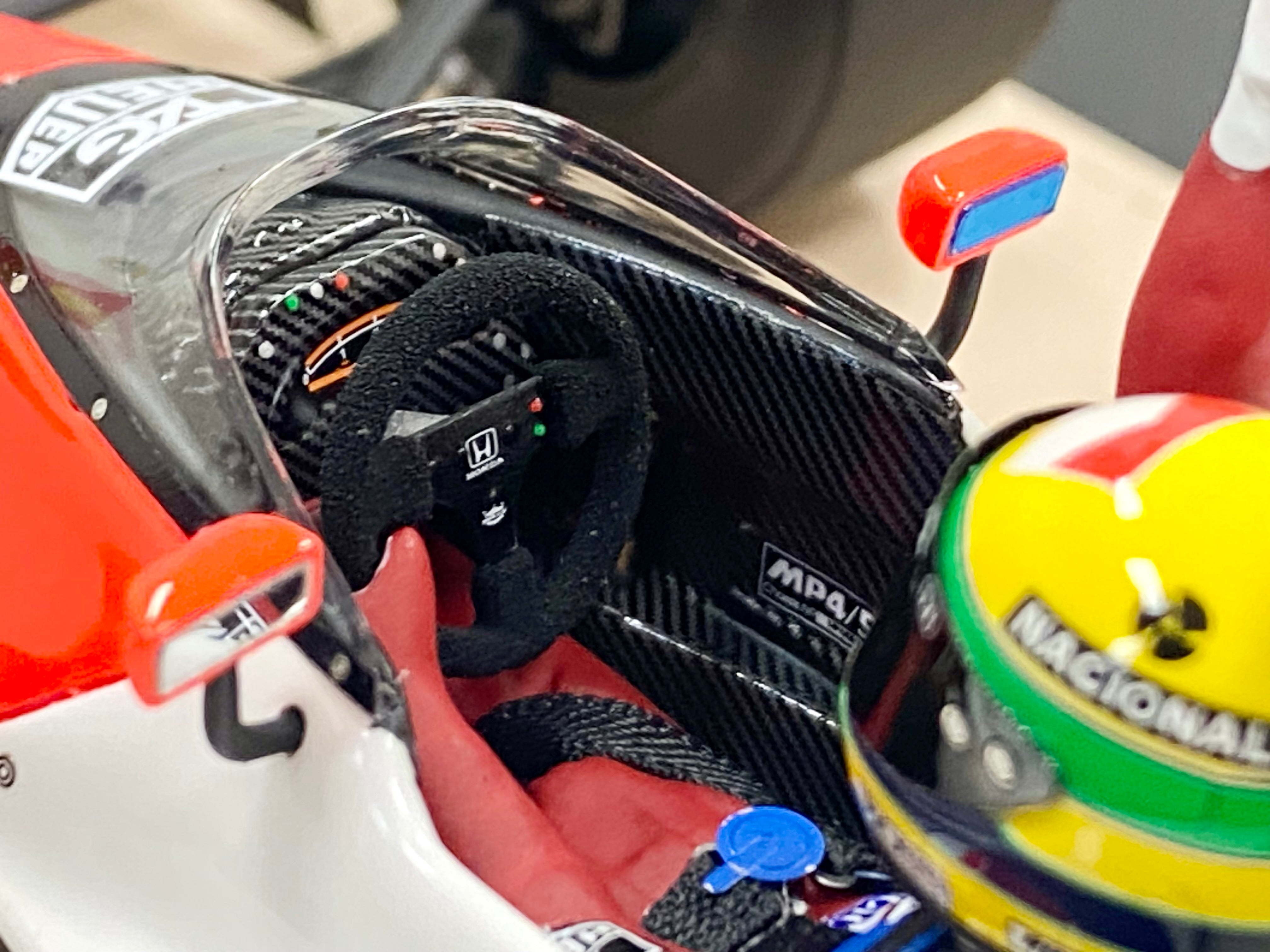 McLaren MP4/5B #27 Monaco 1990 1:18 Scale Ayrton Senna World Champion