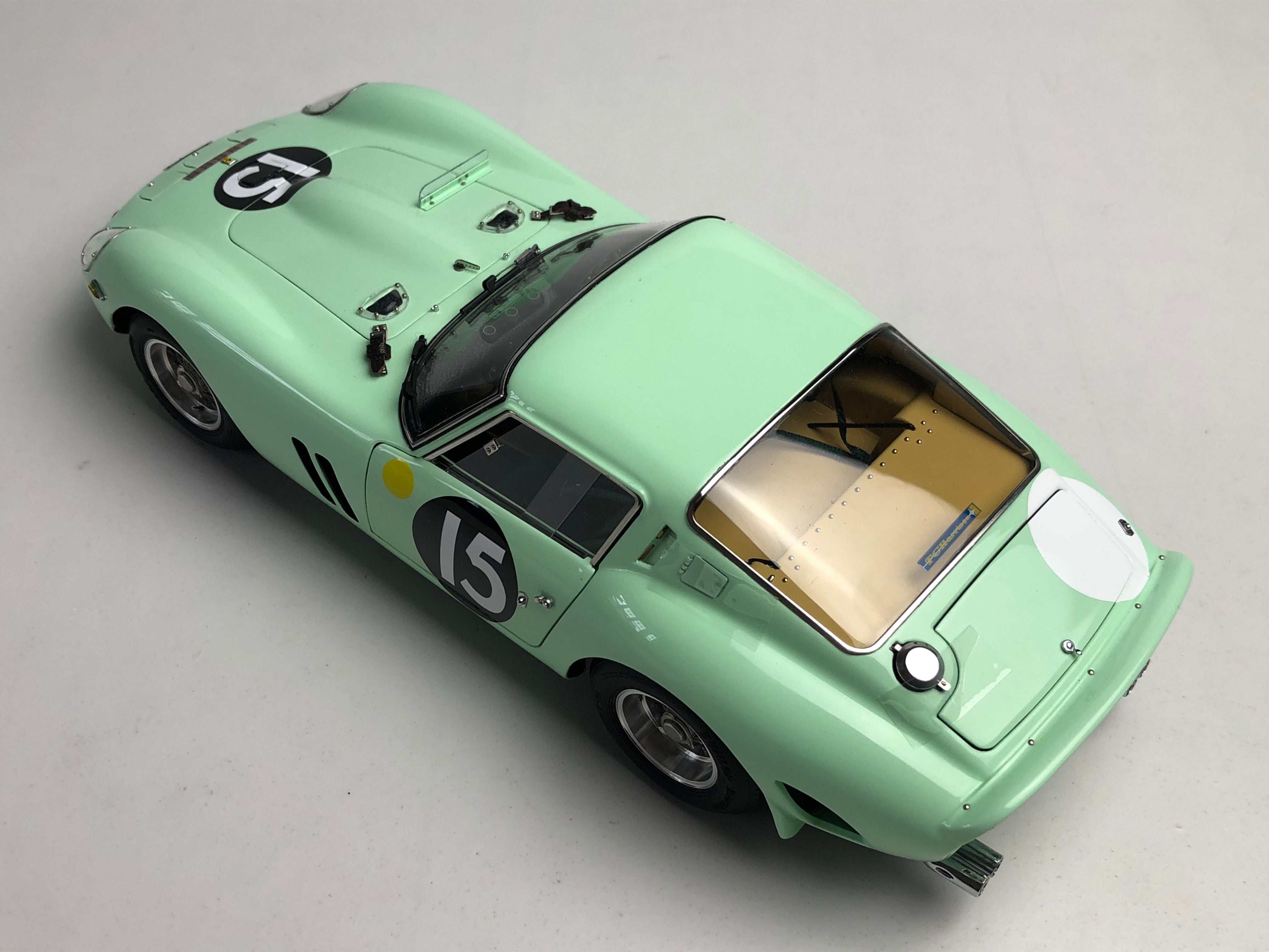 CMC 1:18 scale 1962 Ferrari 250 GTO M247 #15 chassis #3505