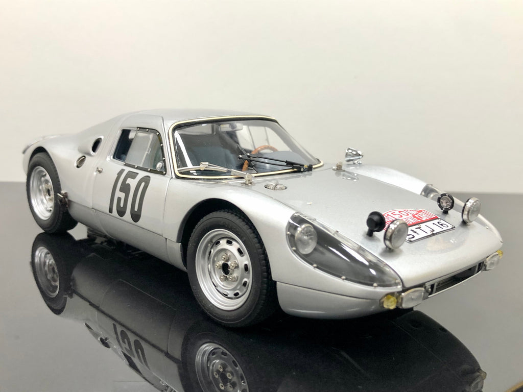 CMC Porsche 904 Carrera GTS #150 – Rallye Monte-Carlo 1965 – Échelle 1/18 – Neuf