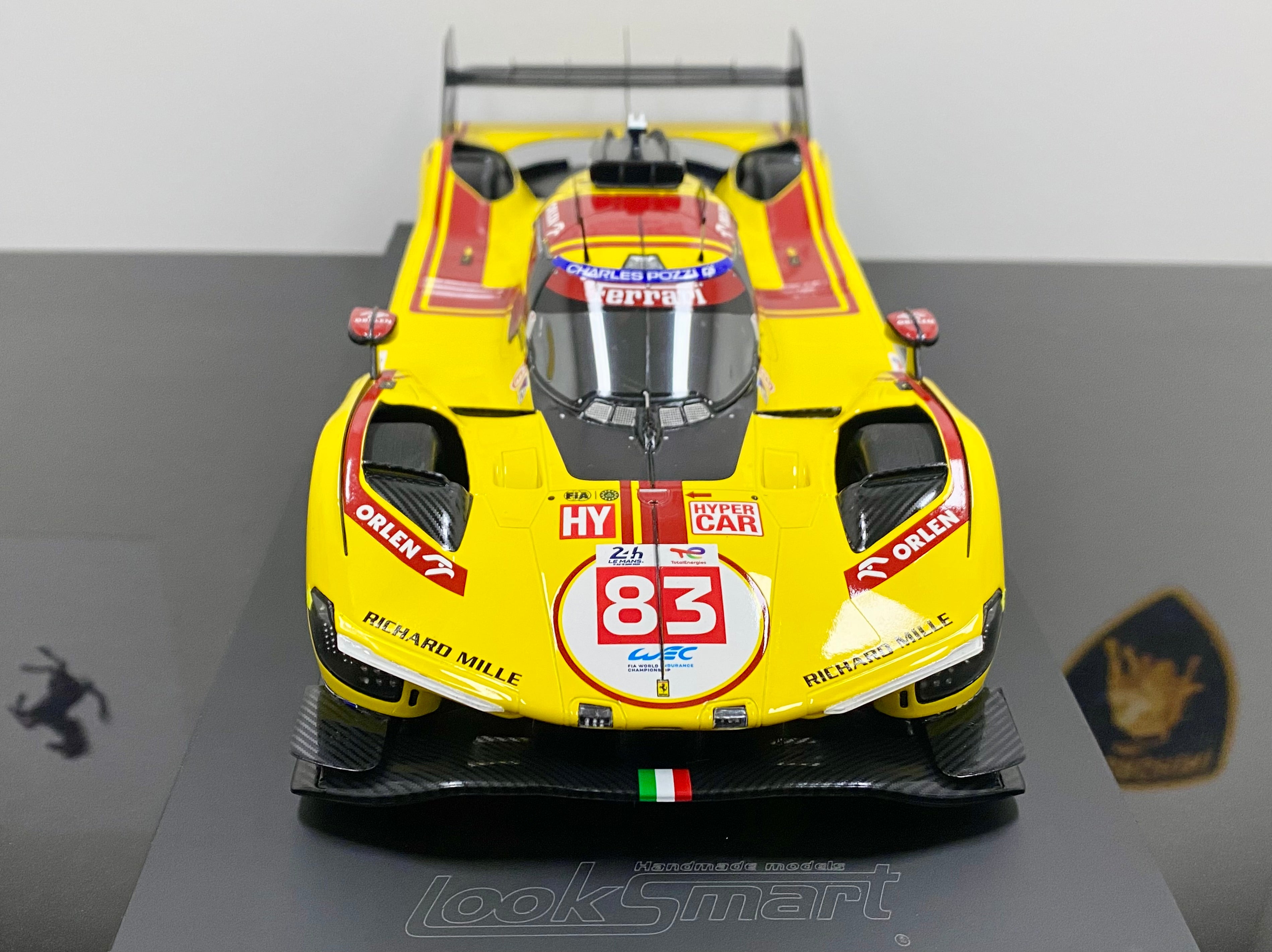 Buy online LS18LM034 - Looksmart 1:18 LOOKSMART Ferrari 499P 3.0L Turbo V6 Team Ferrari Af Corse #50 5Th 24H Le Mans (Pole Position) 2023 Antonio Fuoco Miguel Molina Nicklas Nielsen Red Yellow Buy online LS18LM034 - Looksmart 1:18 LOOKSMART Ferrari 499P 3.0L Turbo V6 Team Ferrari Af Corse #50 5Th 24H Le Mans (Pole Position) 2023 Antonio Fuoco Miguel Molina Nicklas Nielsen Red Yellow